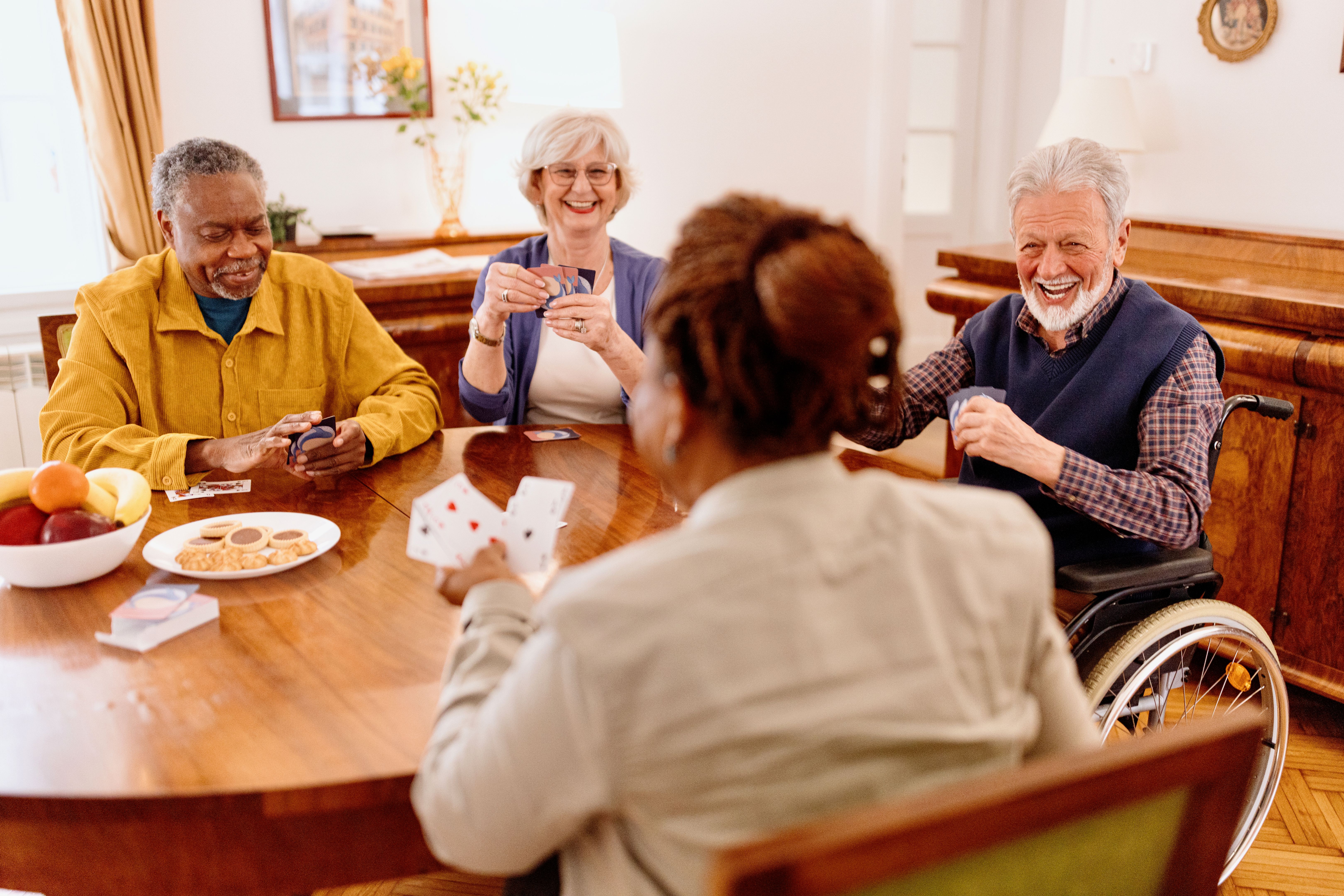Senior couples having fun Senior couples having fun