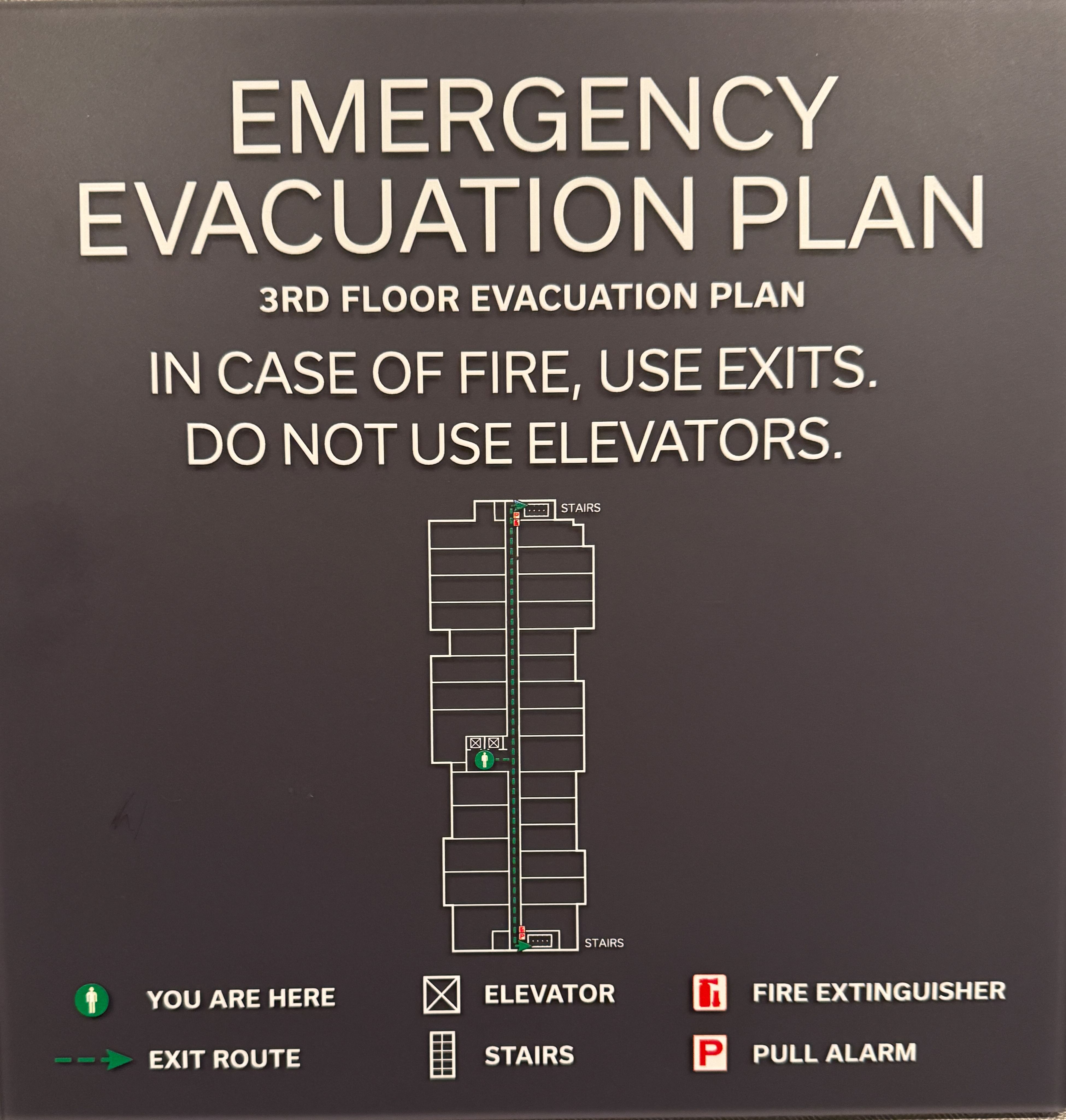 evacuation routes