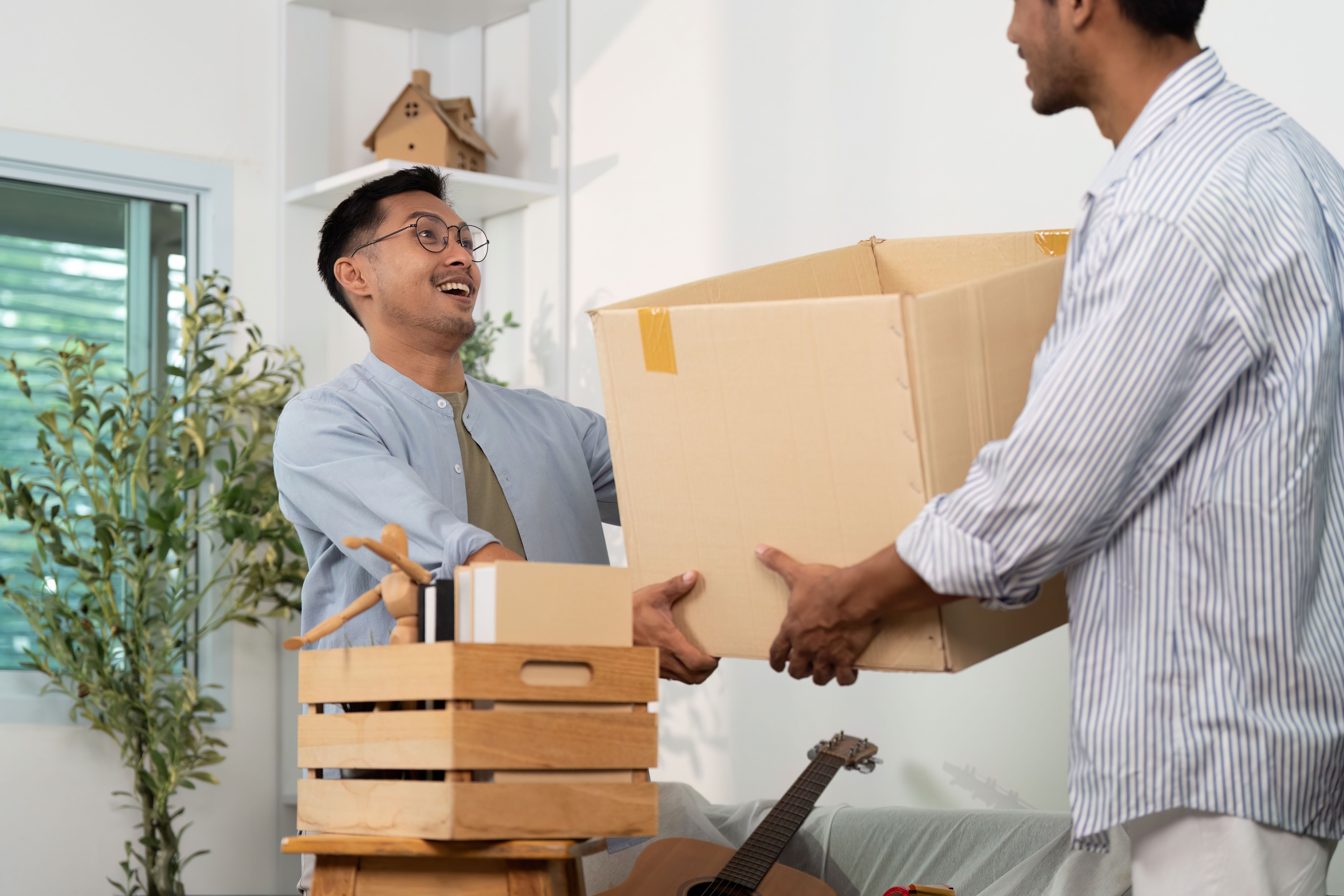 friends helping move