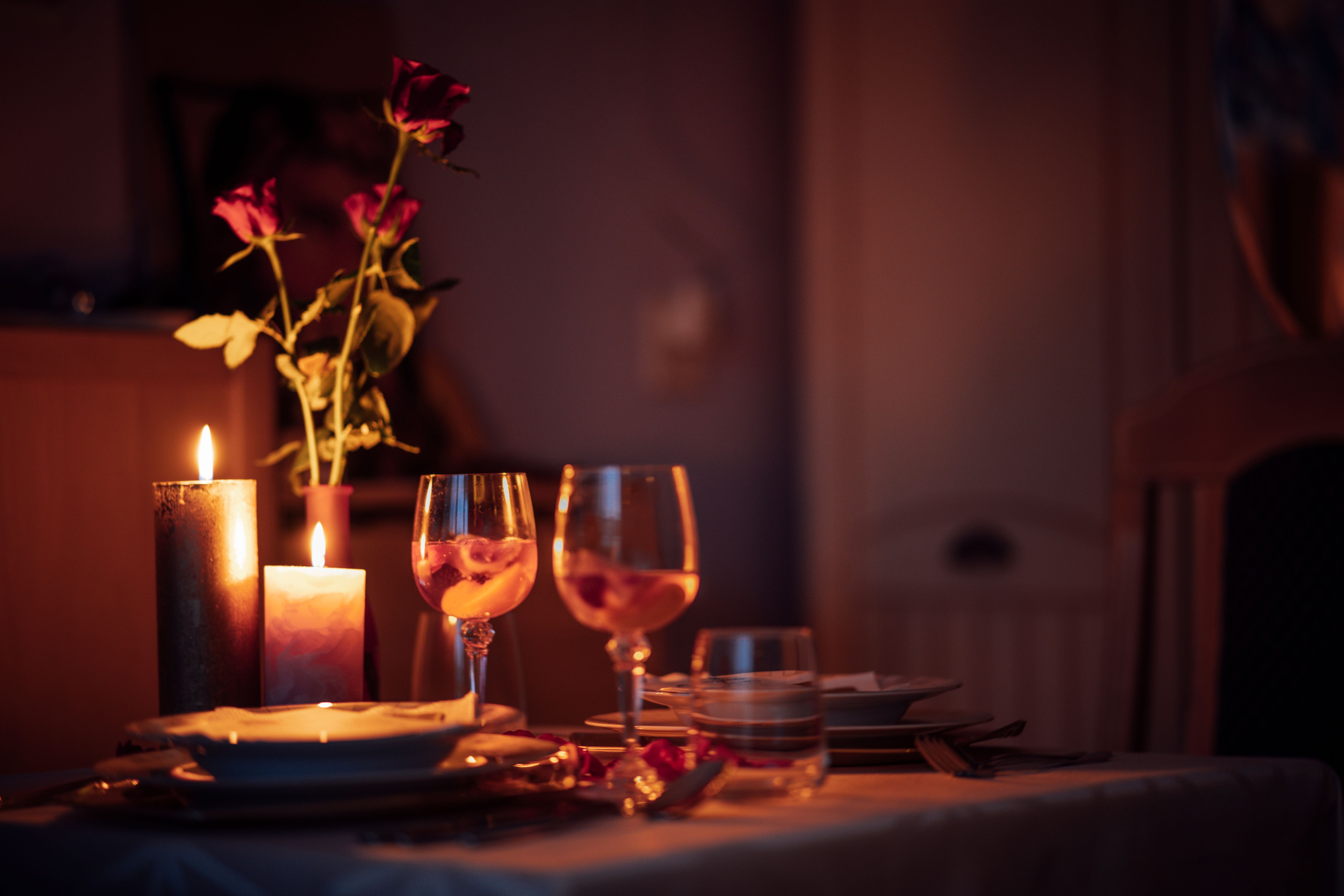 romantic dinner