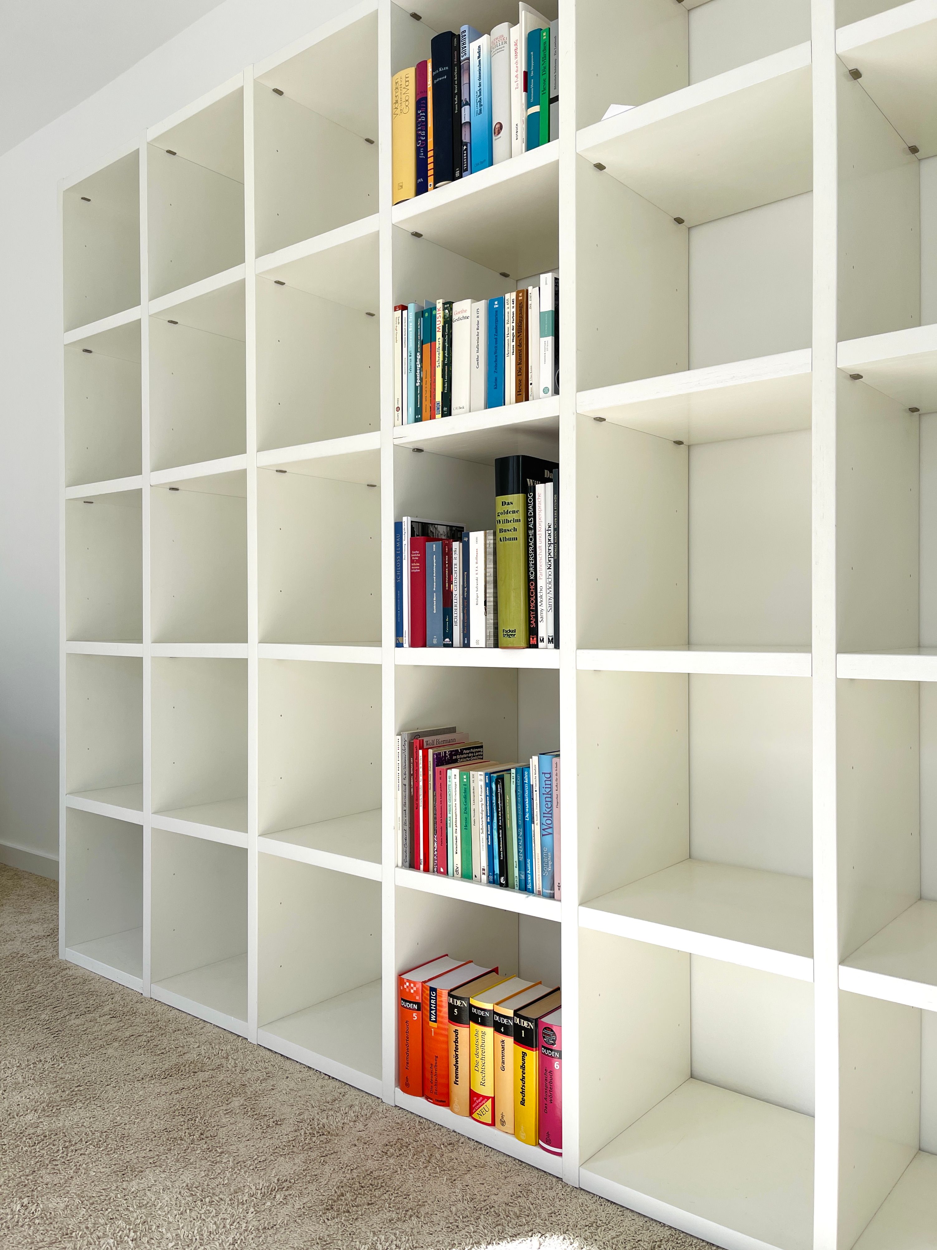 custom built-in shelving