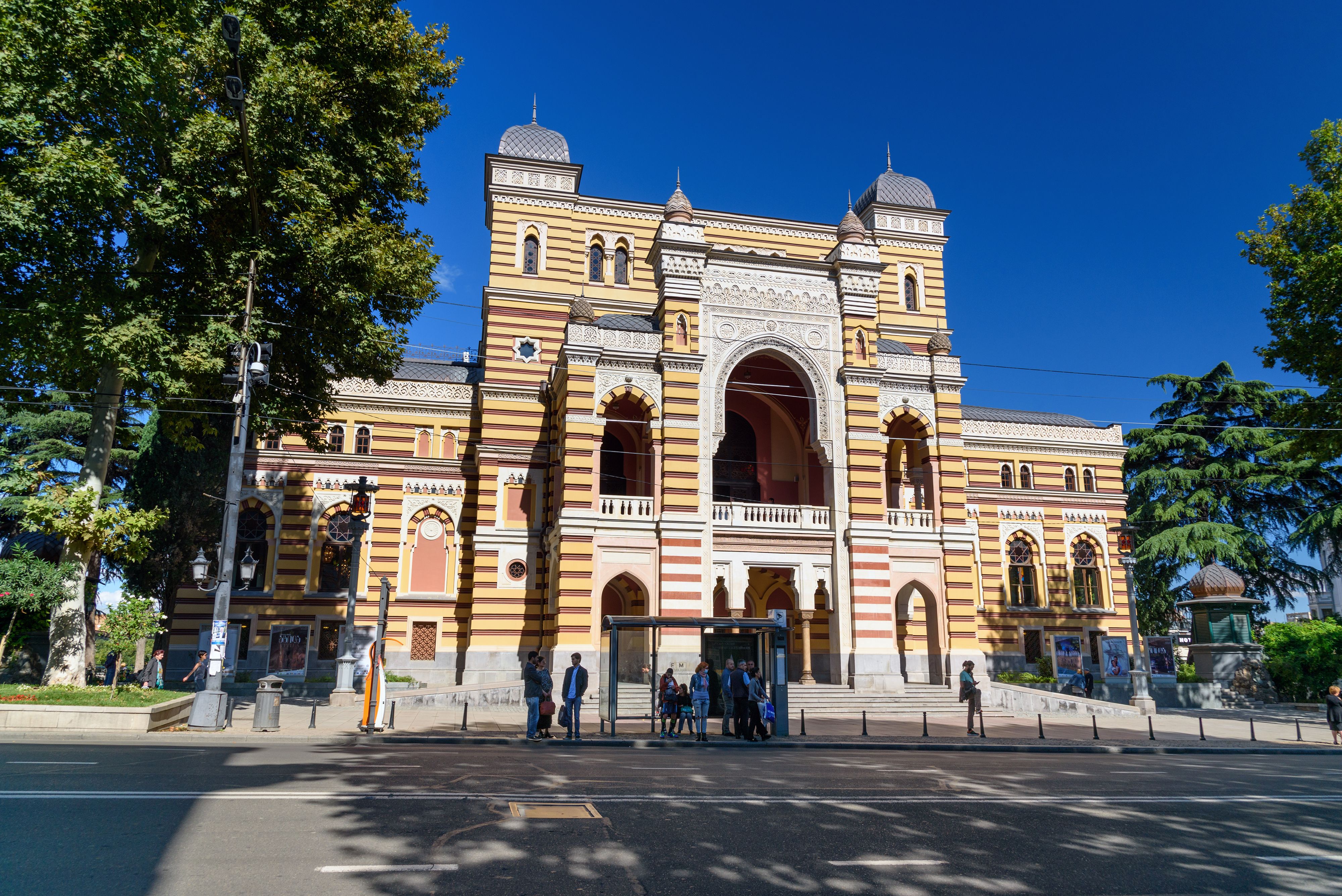 Georgian National Opera and Ballet Theater in Tbilisi, Georgia