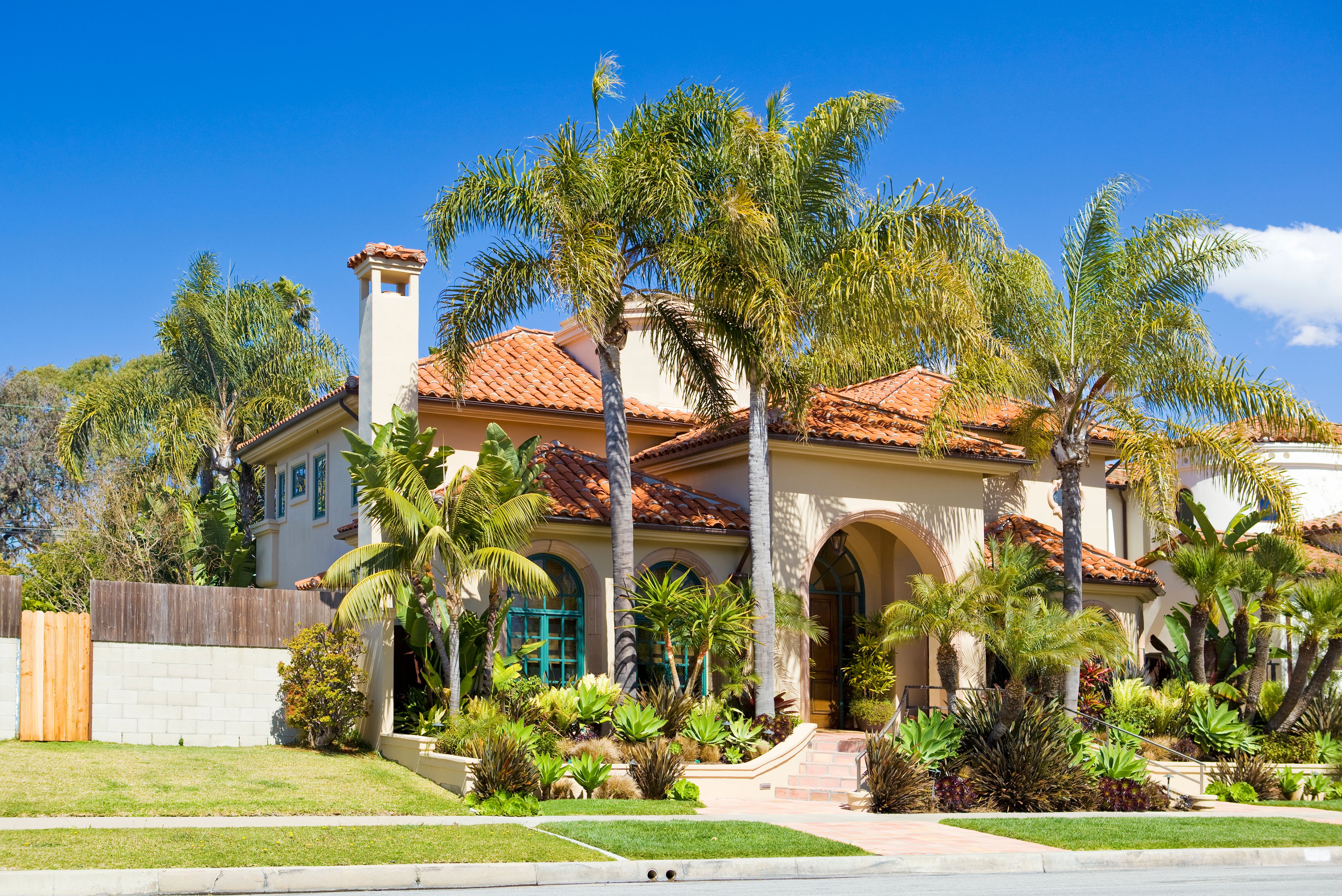 california home exterior