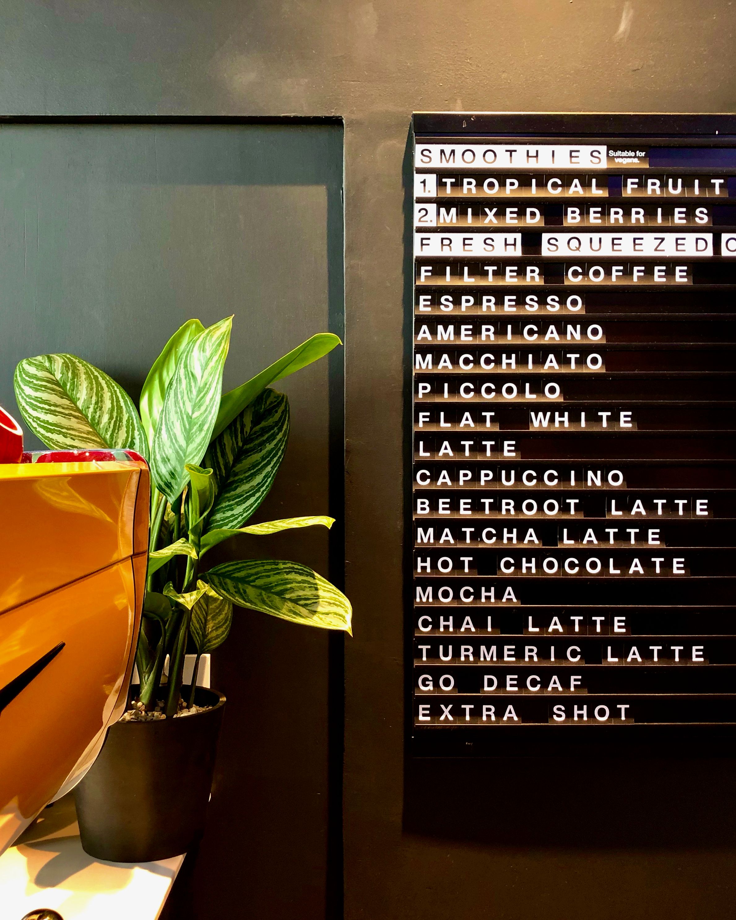 custom drink menu