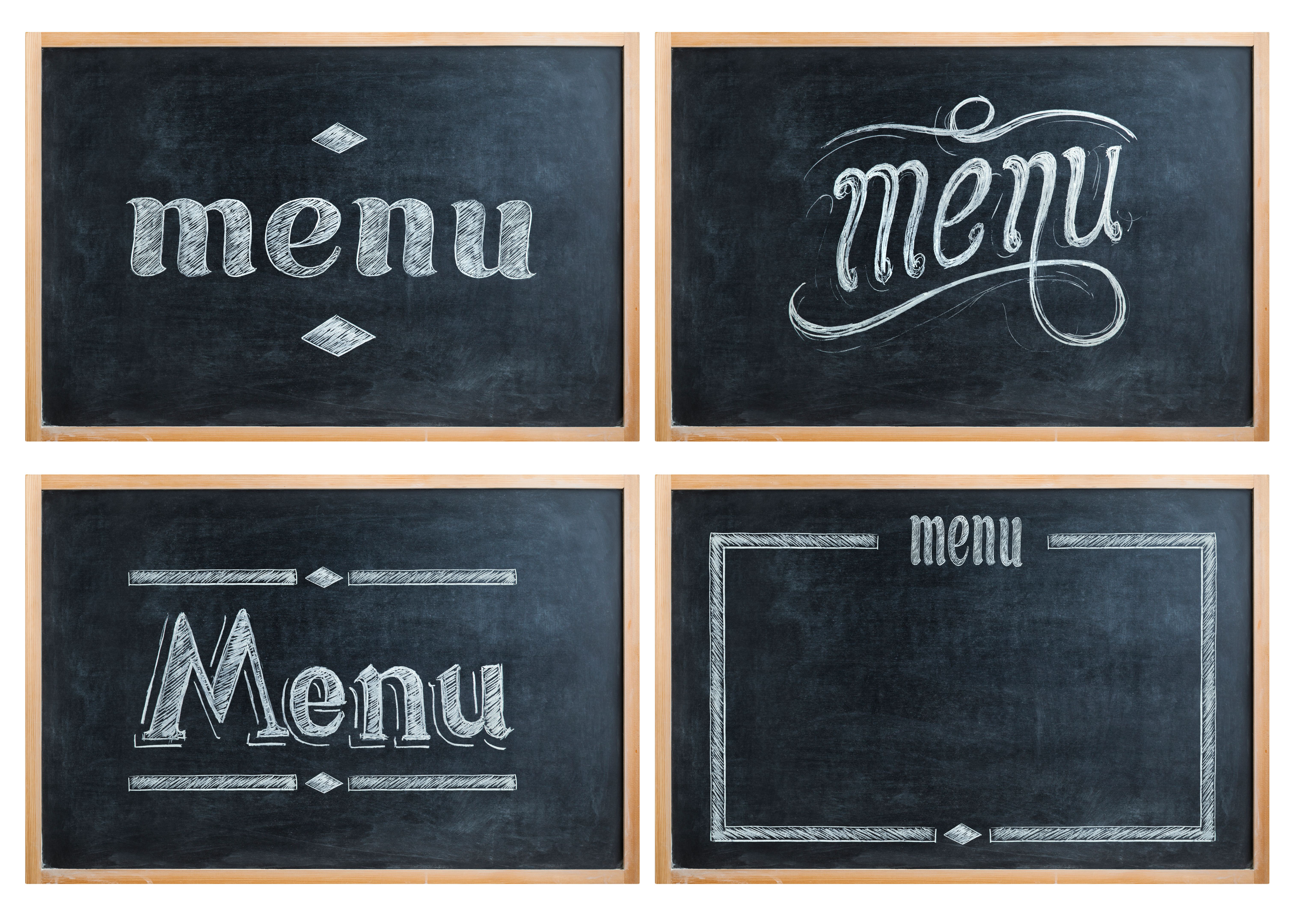 menu design