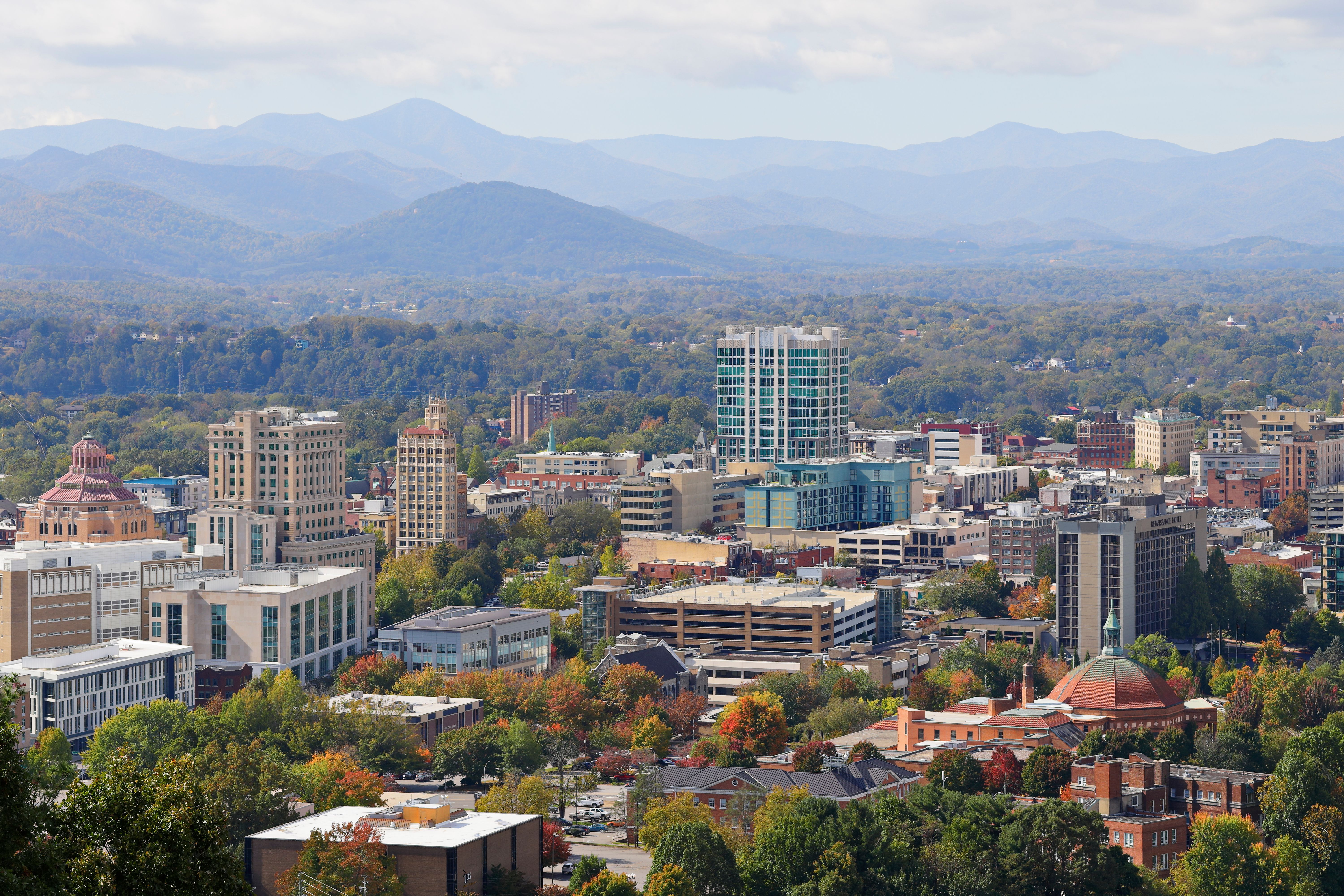 Asheville Skyline - North Carolina