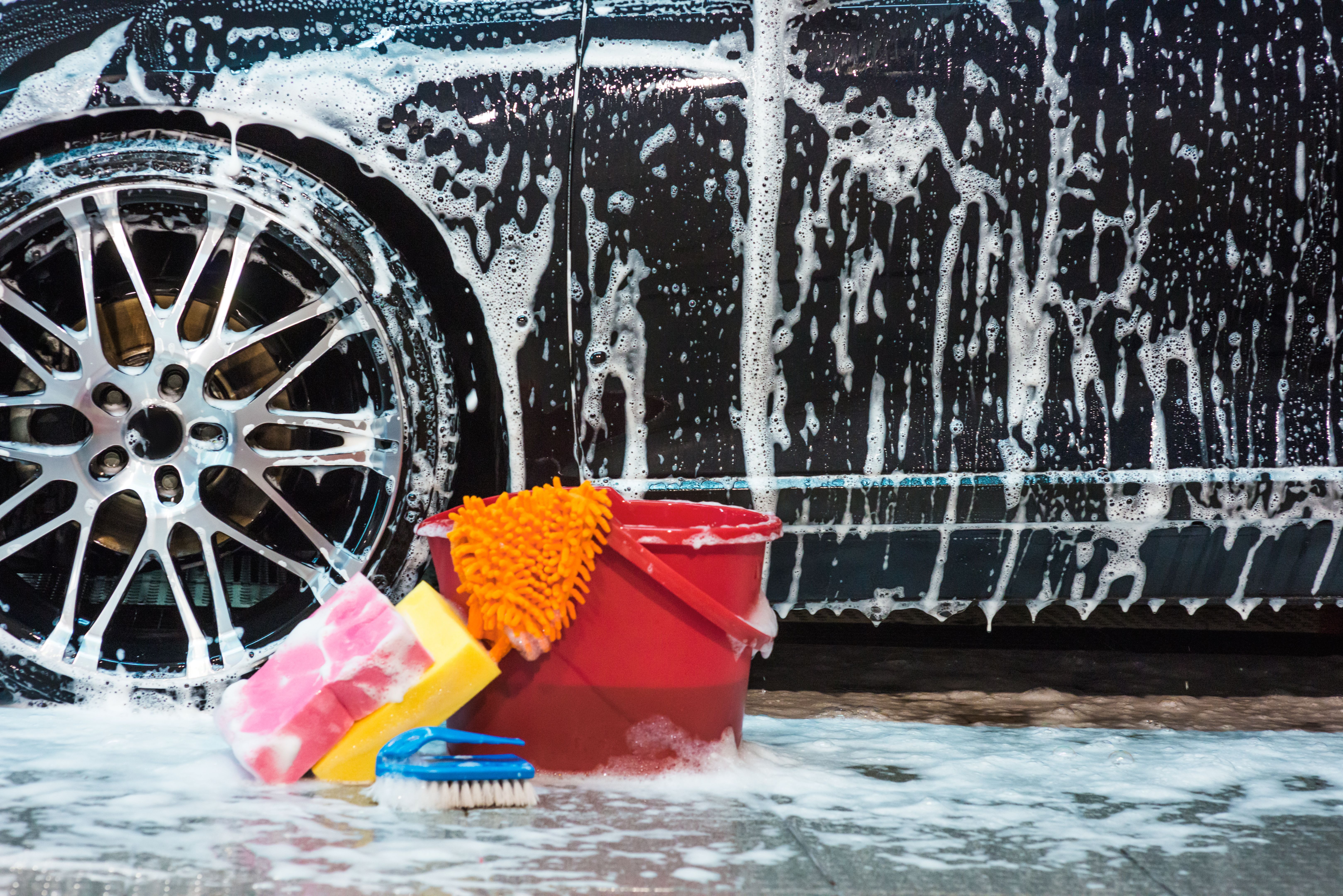 DIY car cleaning
