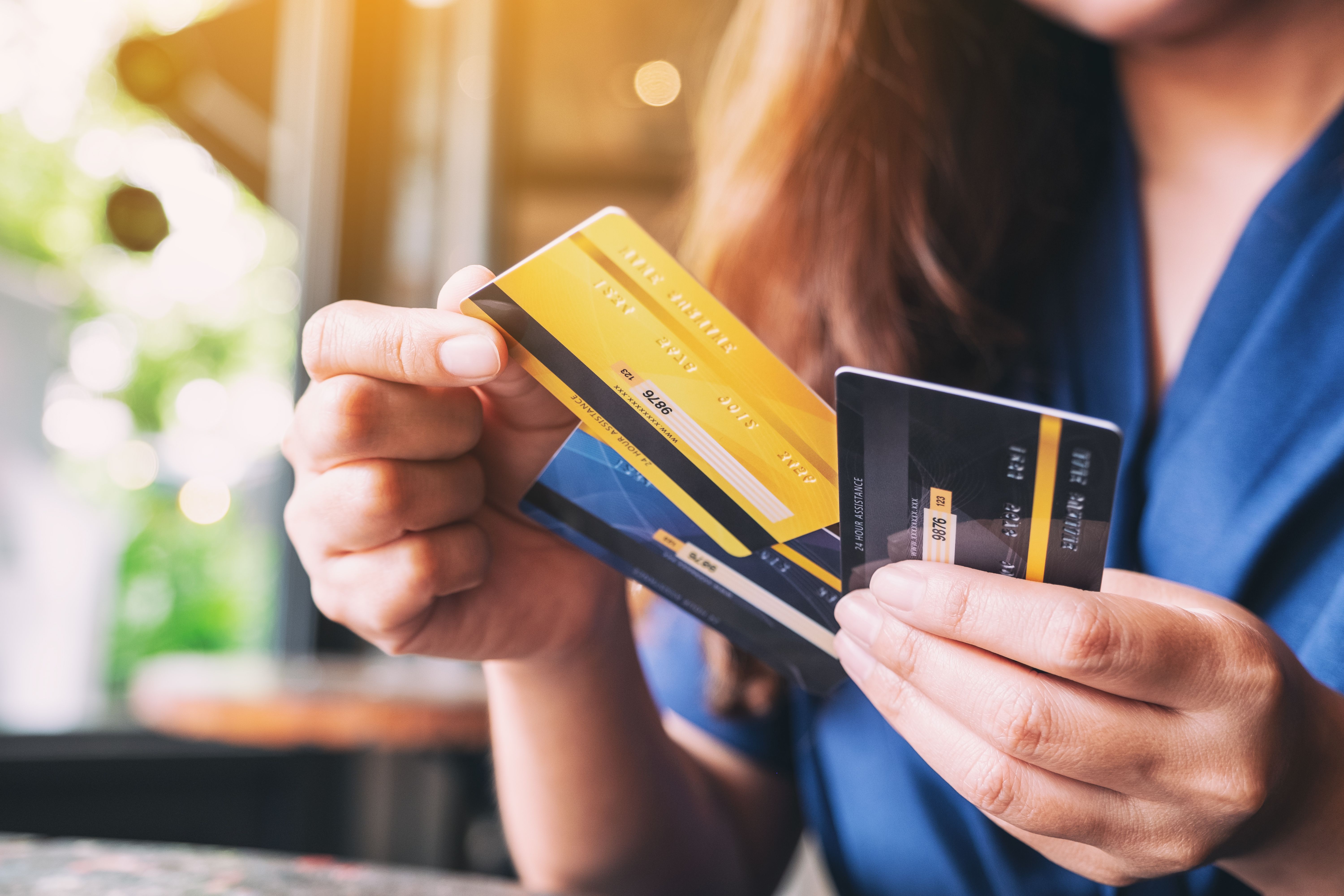 choosing bank card