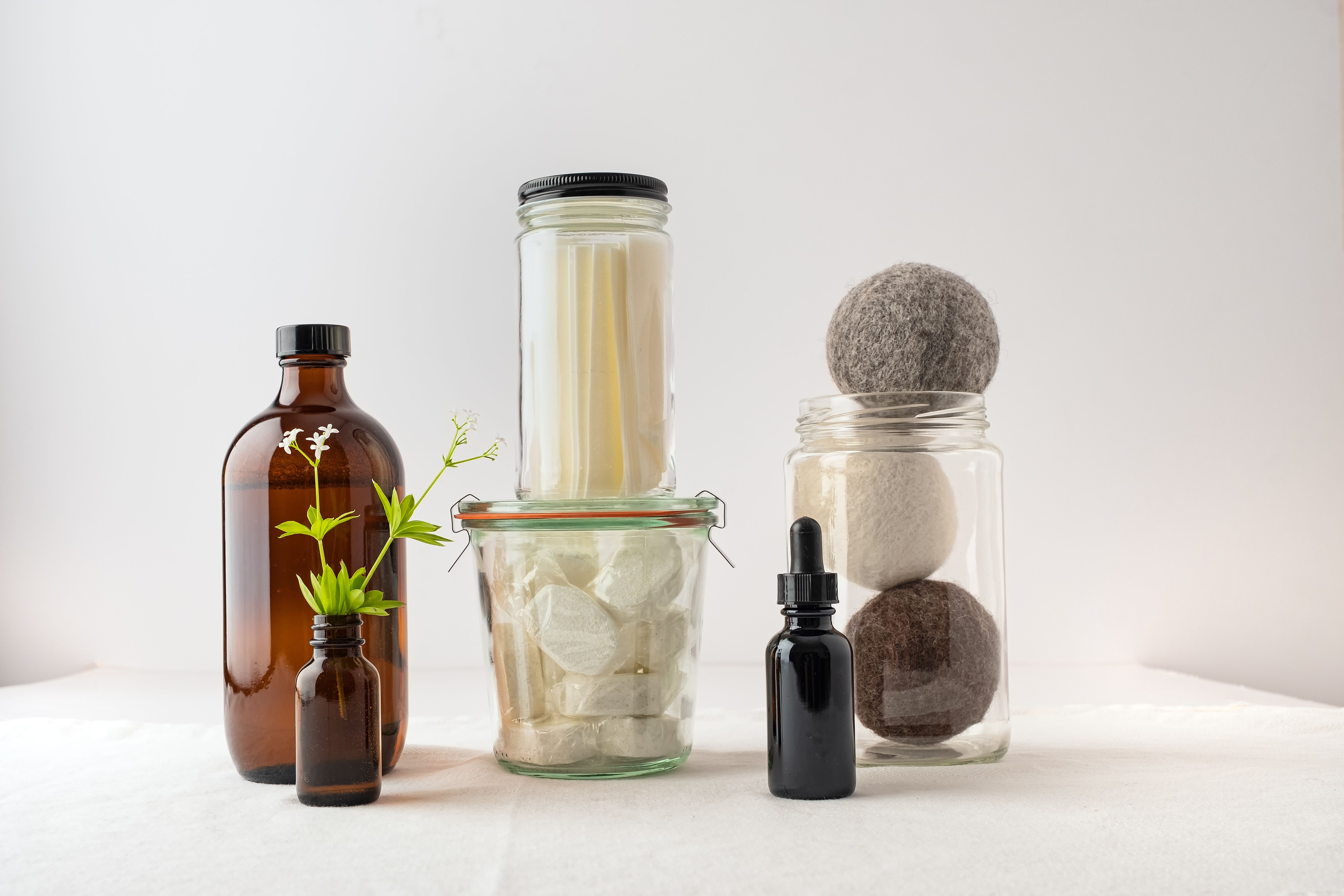 Zero Waste Laundry Soap, Sheets, Tablets, Dryer Balls, Essential Oil