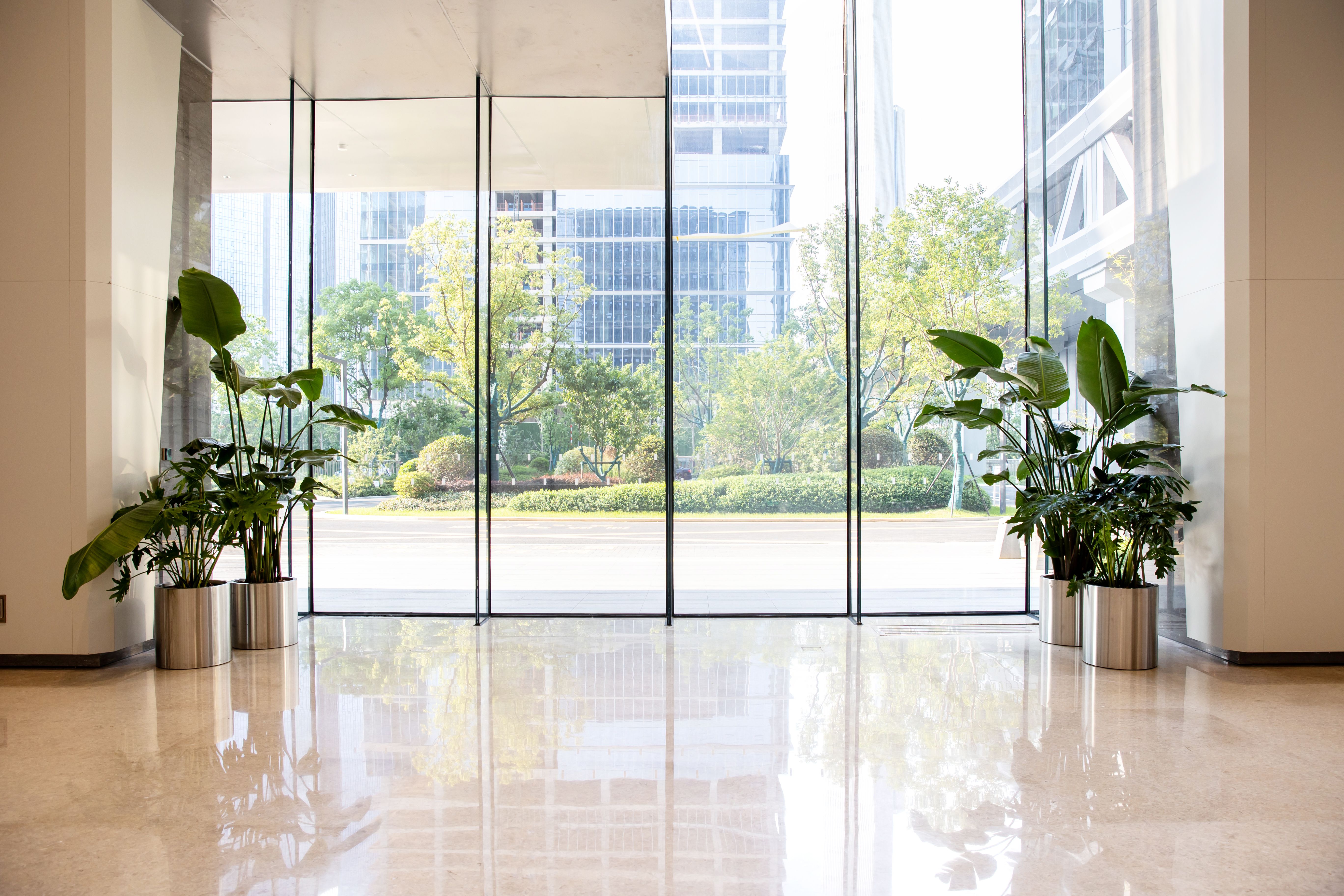 business building interior