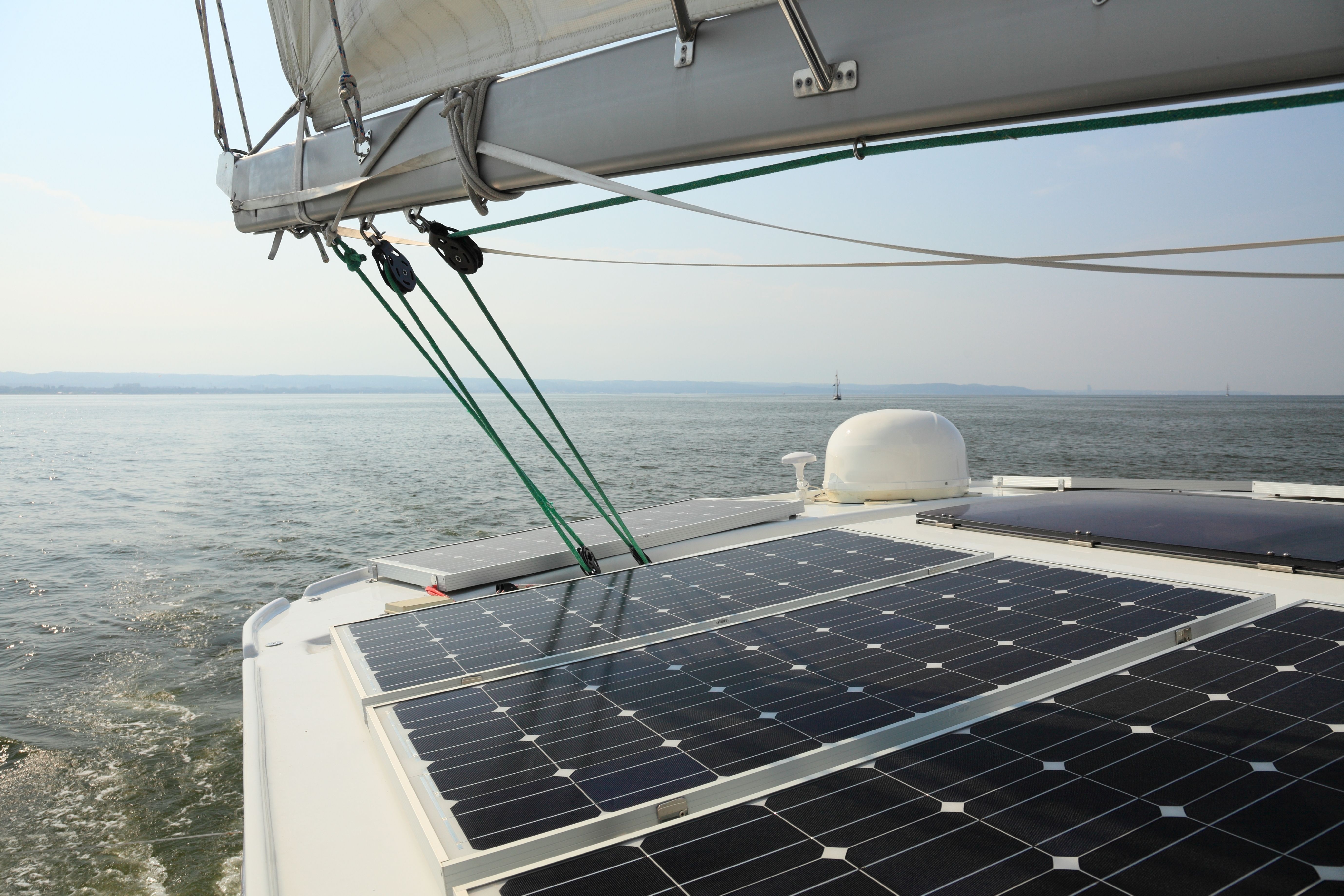 solar panels boat