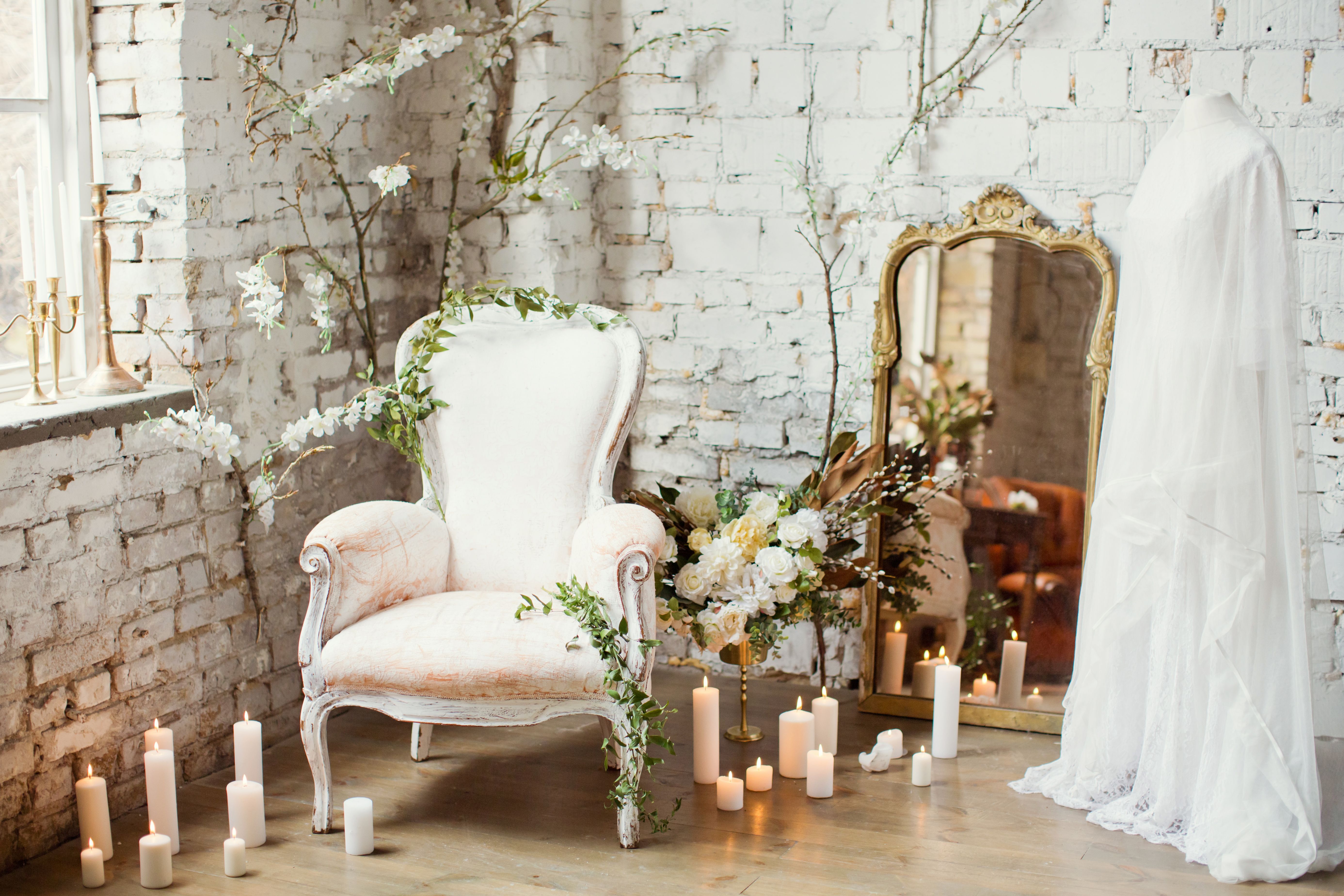 mirror wedding decoration