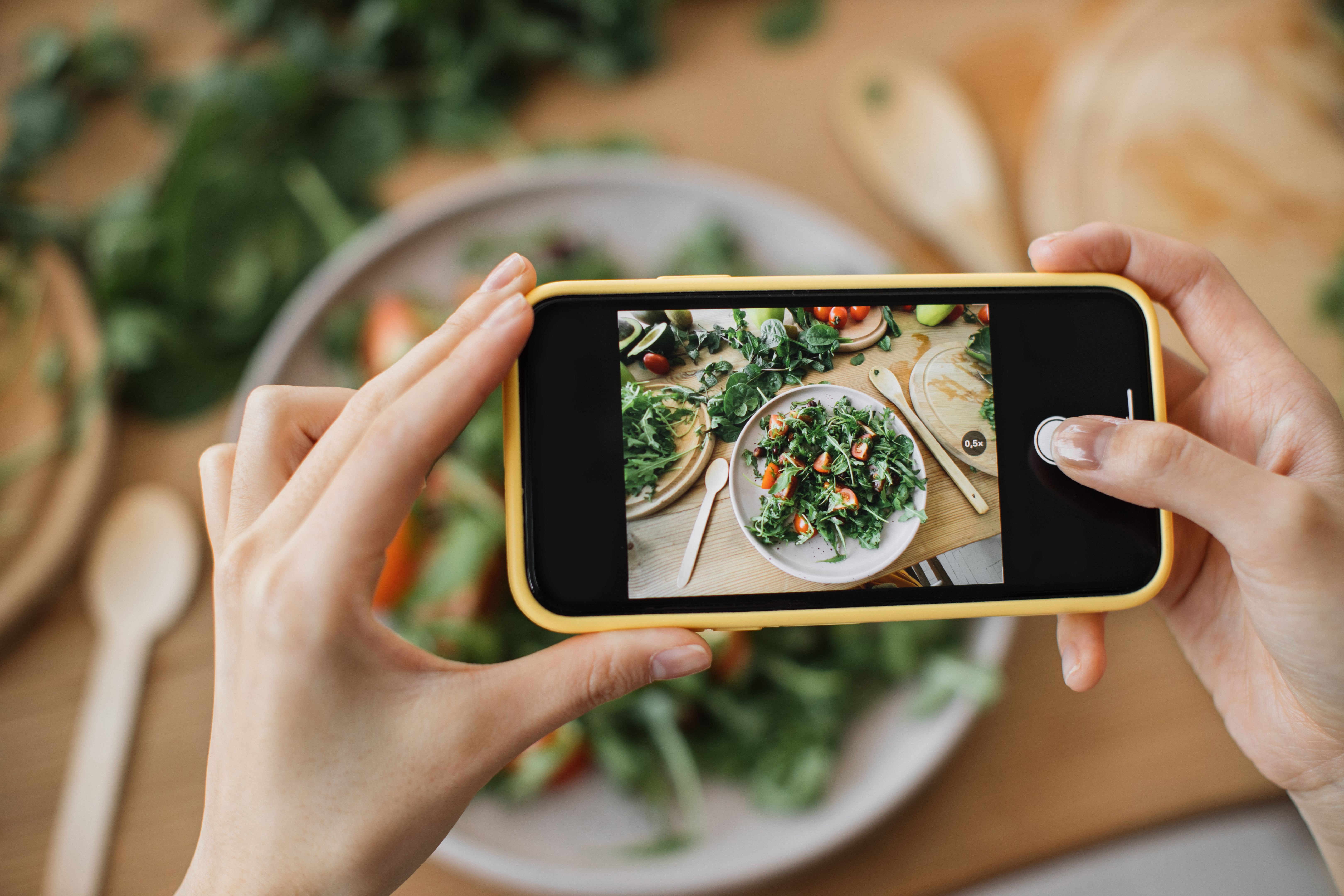 food photo editing