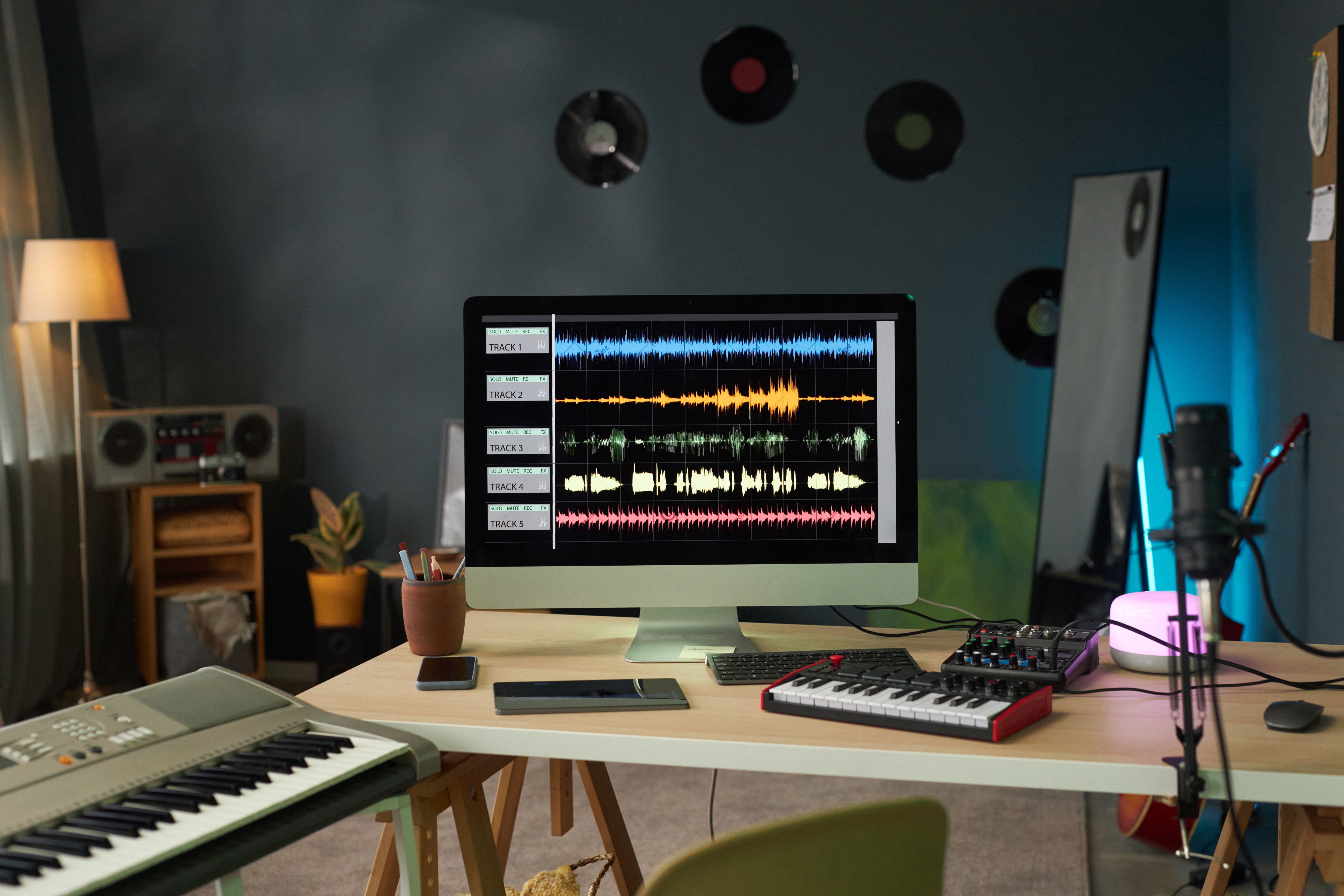 electronic music studio