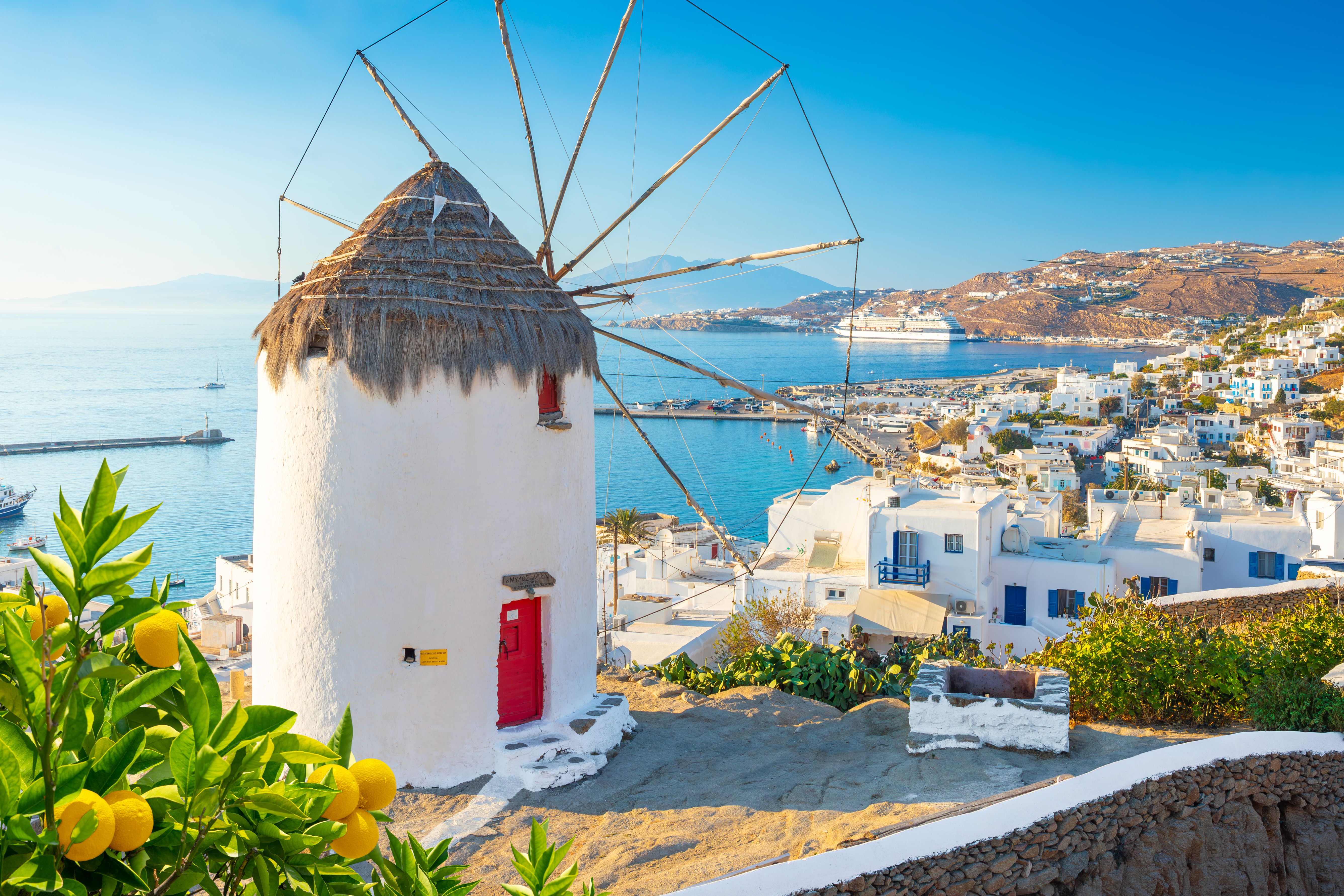 mykonos windmills