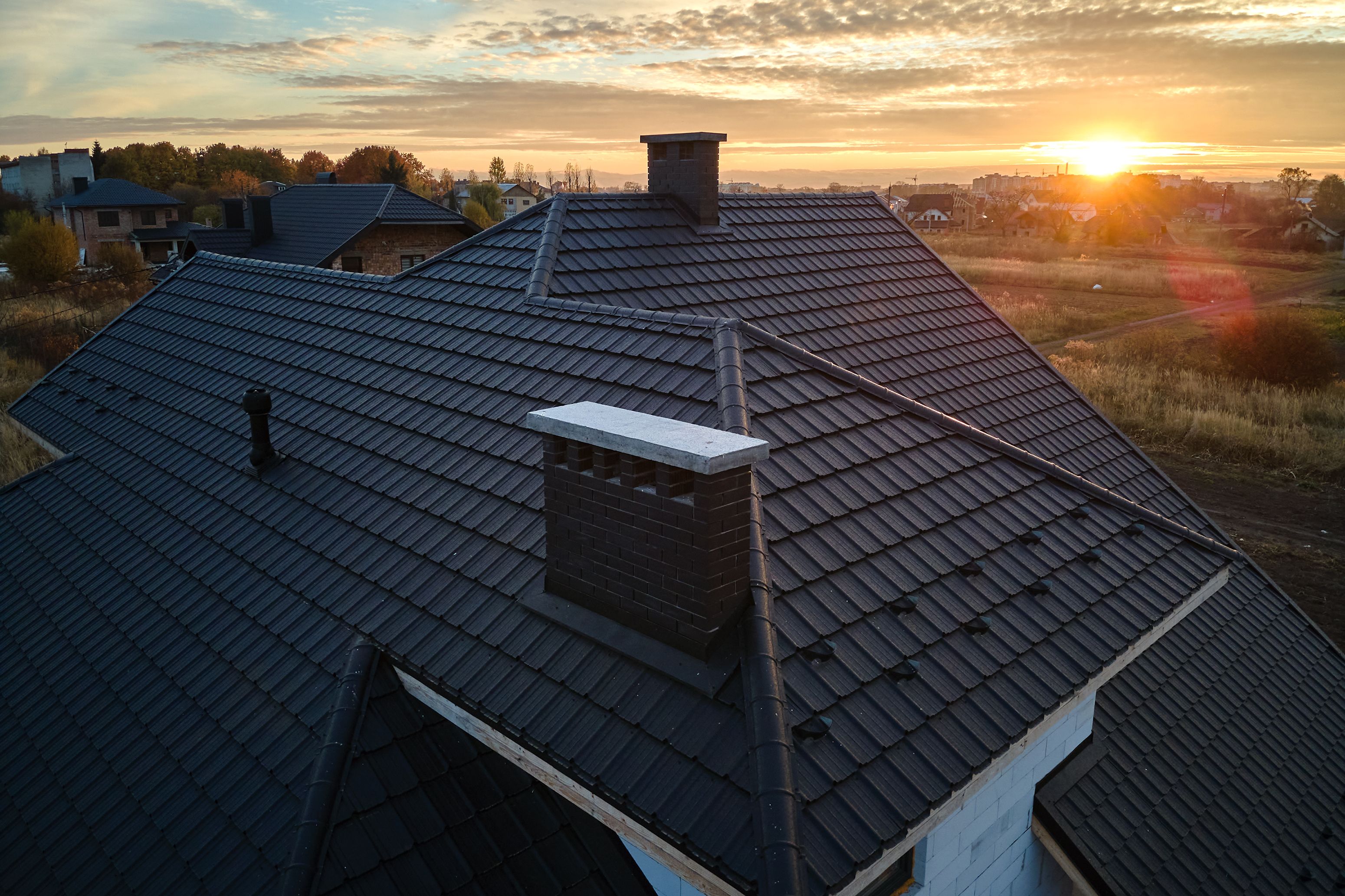 slate roof