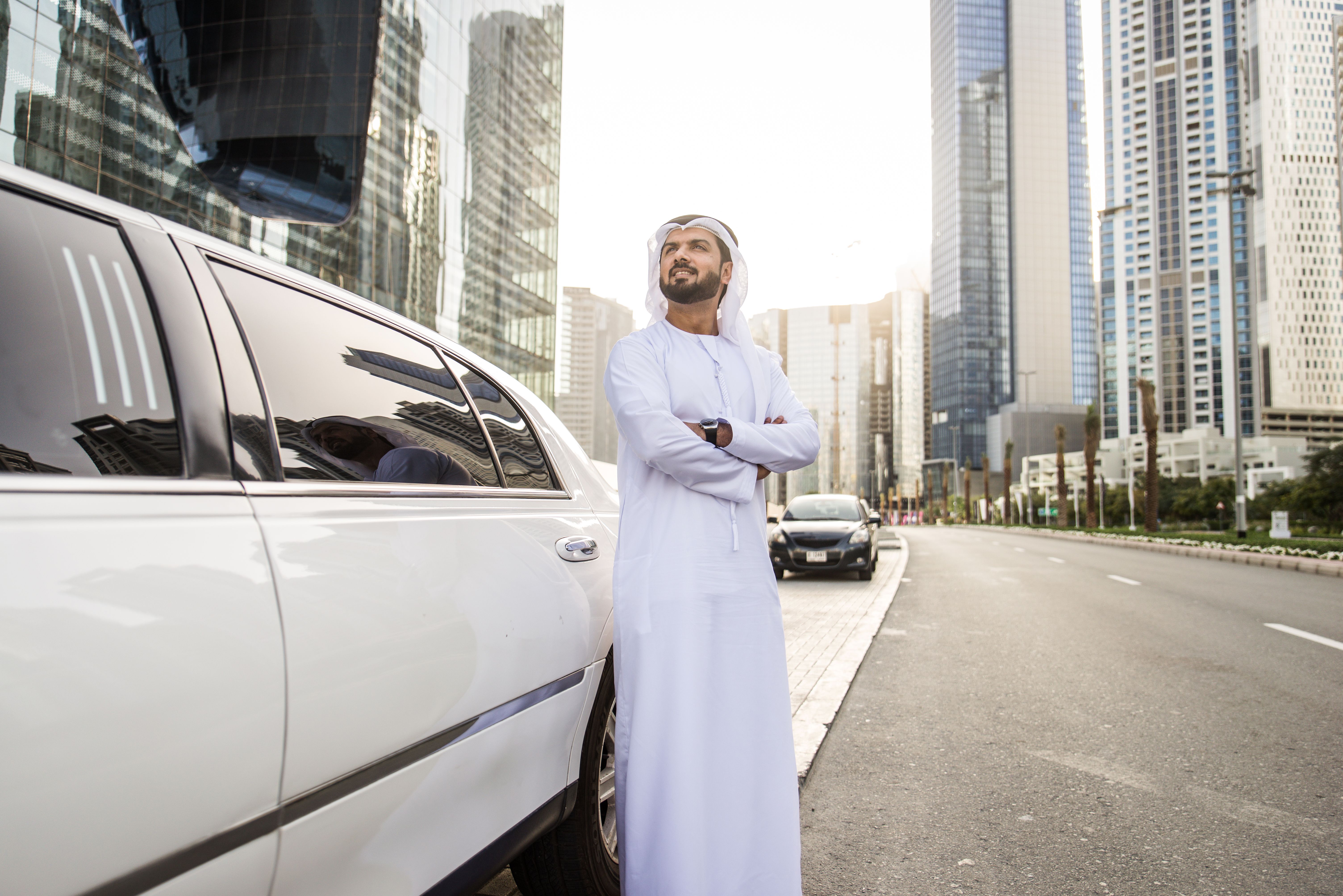 Emirati businessman portrait