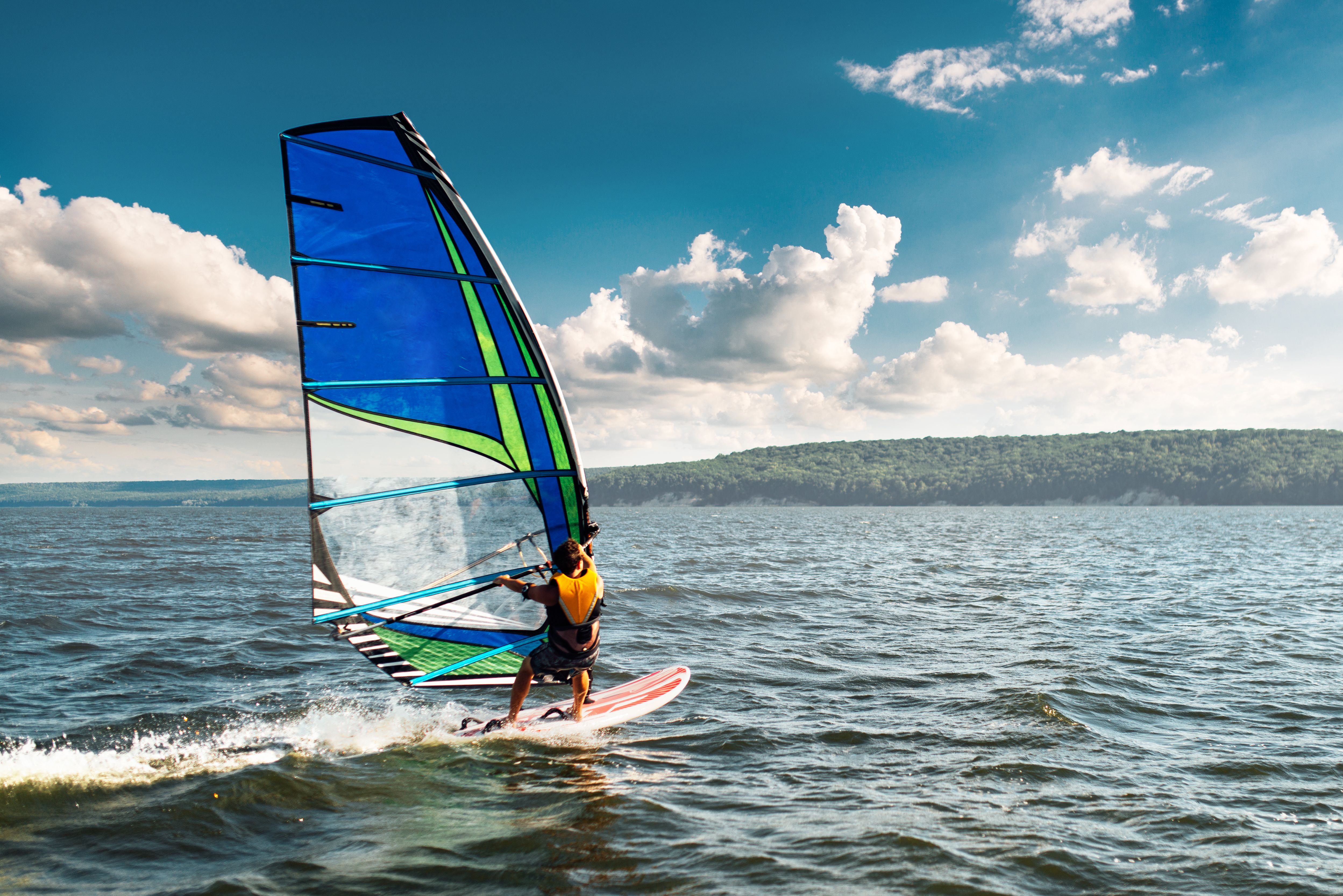 wind surfing
