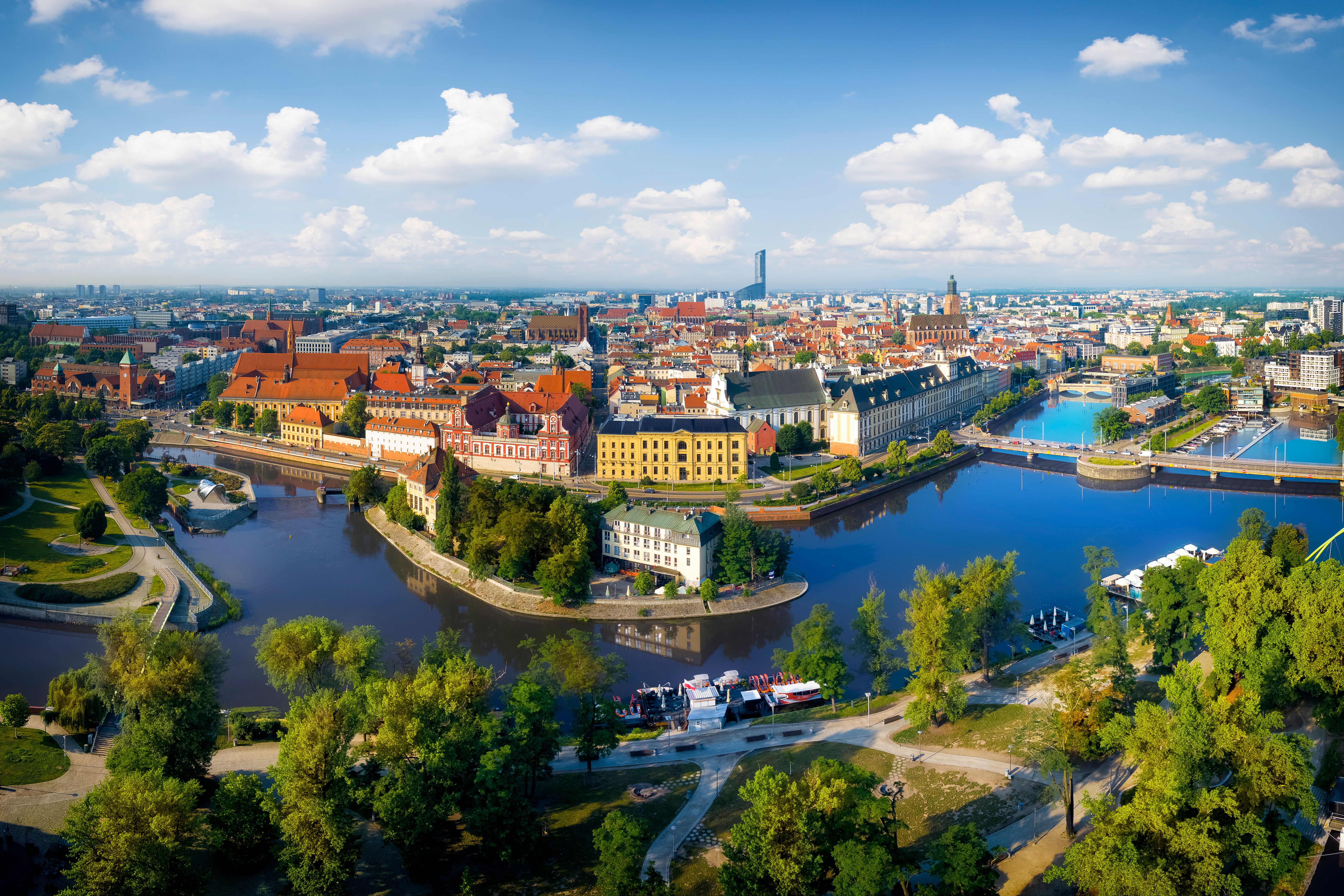 Wroclaw skyline