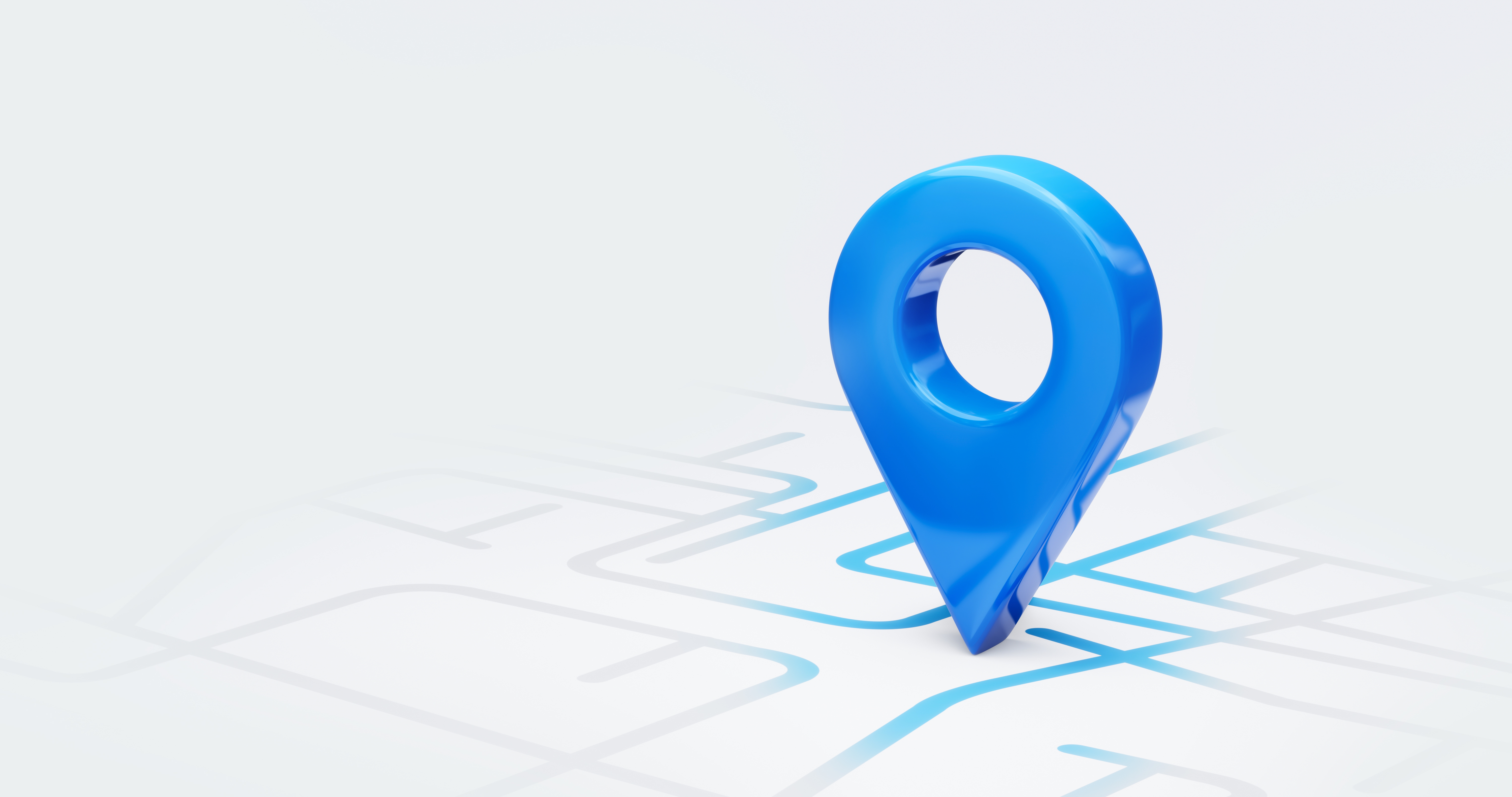 Blue location 3d icon marker or route gps position navigator sign and travel navigation pin road map pointer symbol isolated on white street address background with point direction discovery tracking. Blue location 3d icon marker or route gps position navigator sign and travel navigation pin road map pointer symbol isolated on white street address background with point direction discovery tracking.