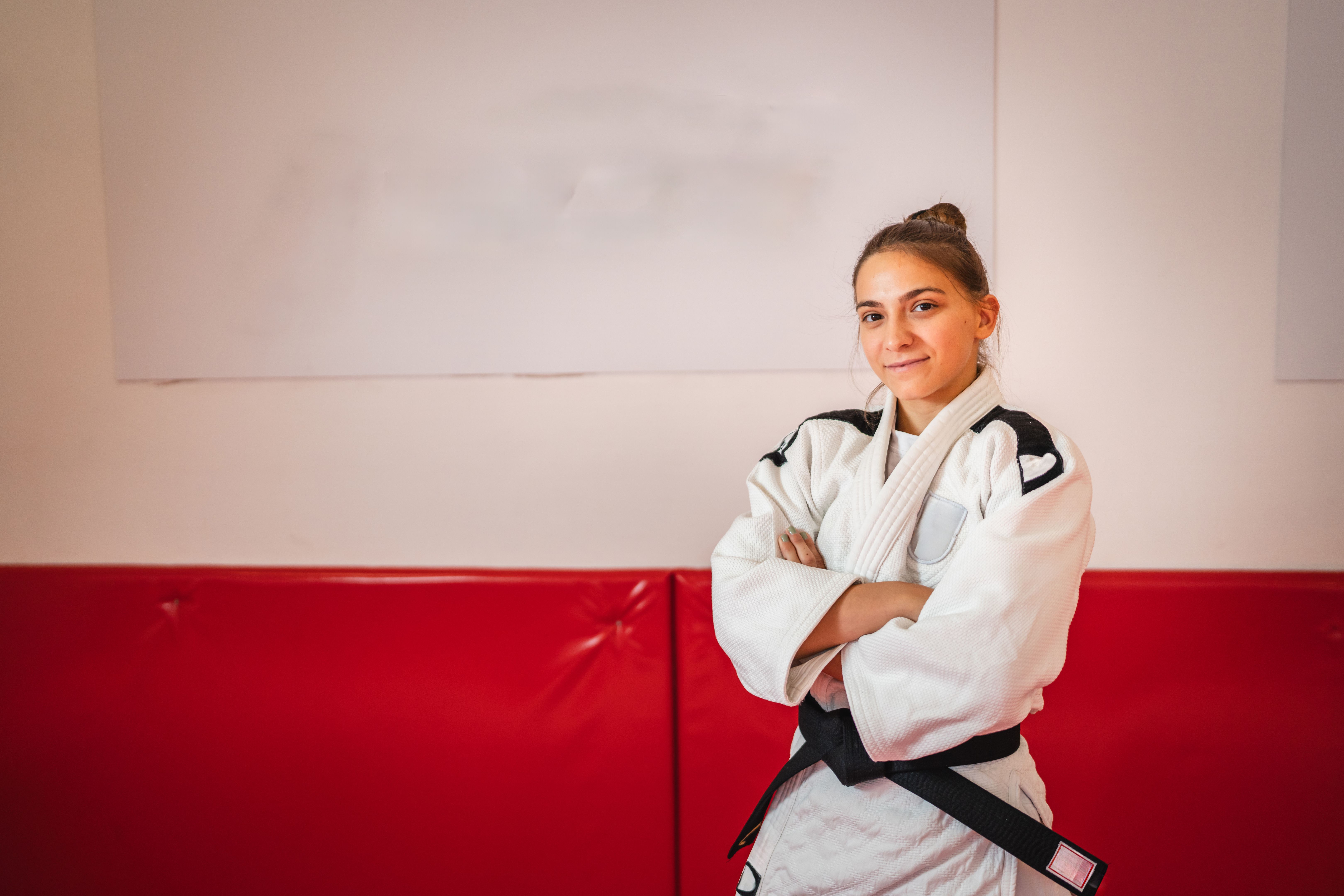 evening martial arts class