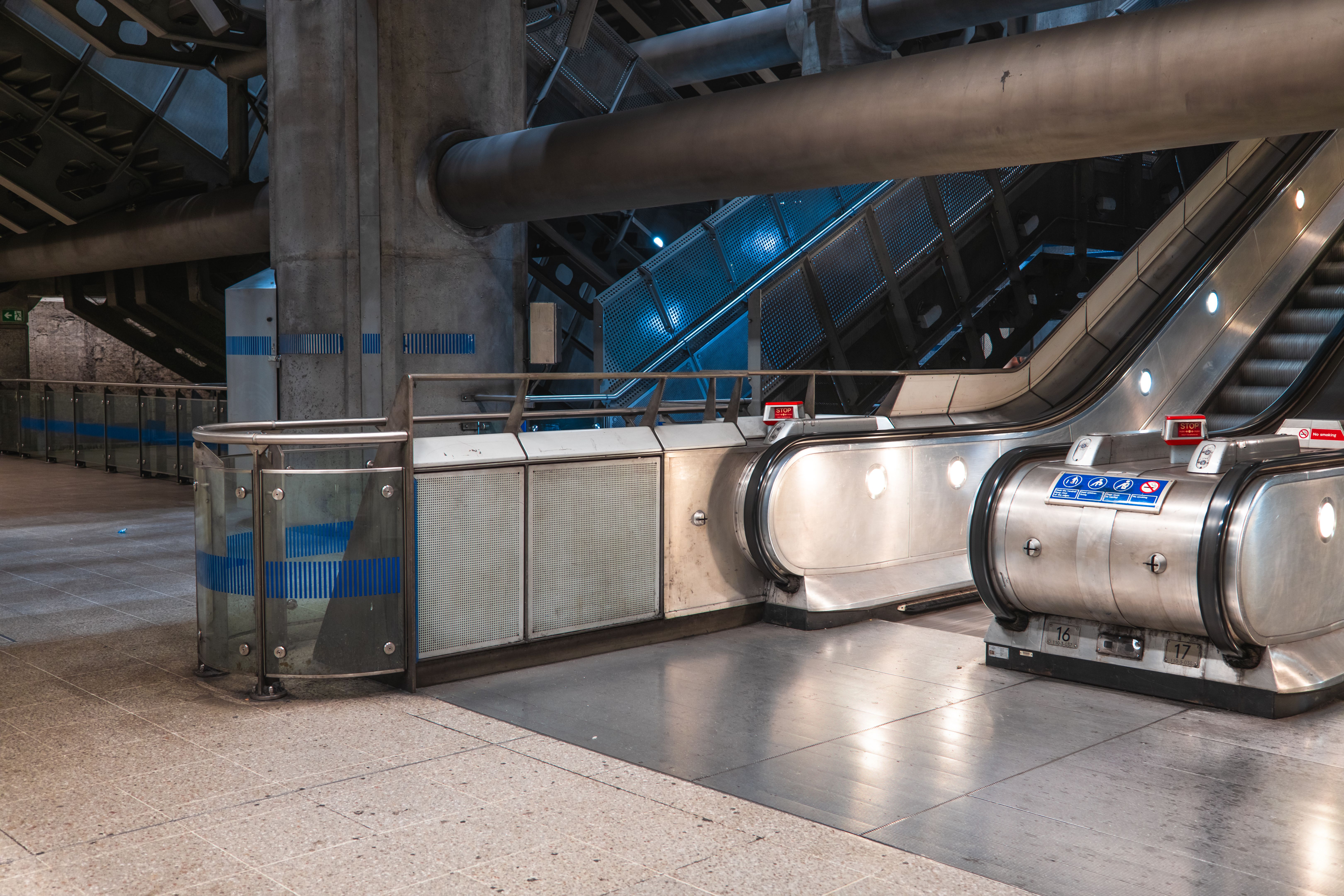 modern escalator