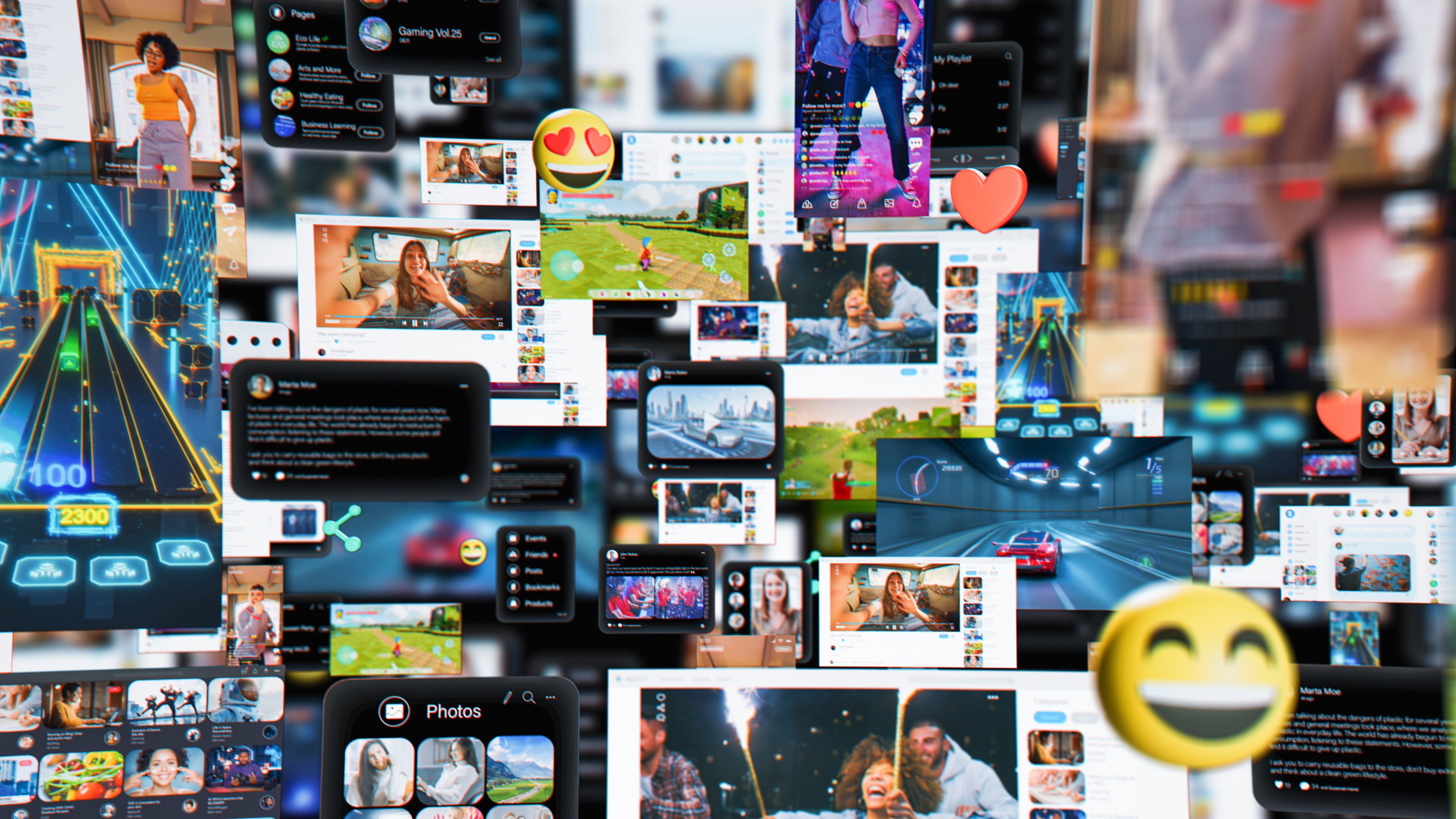 social media visuals