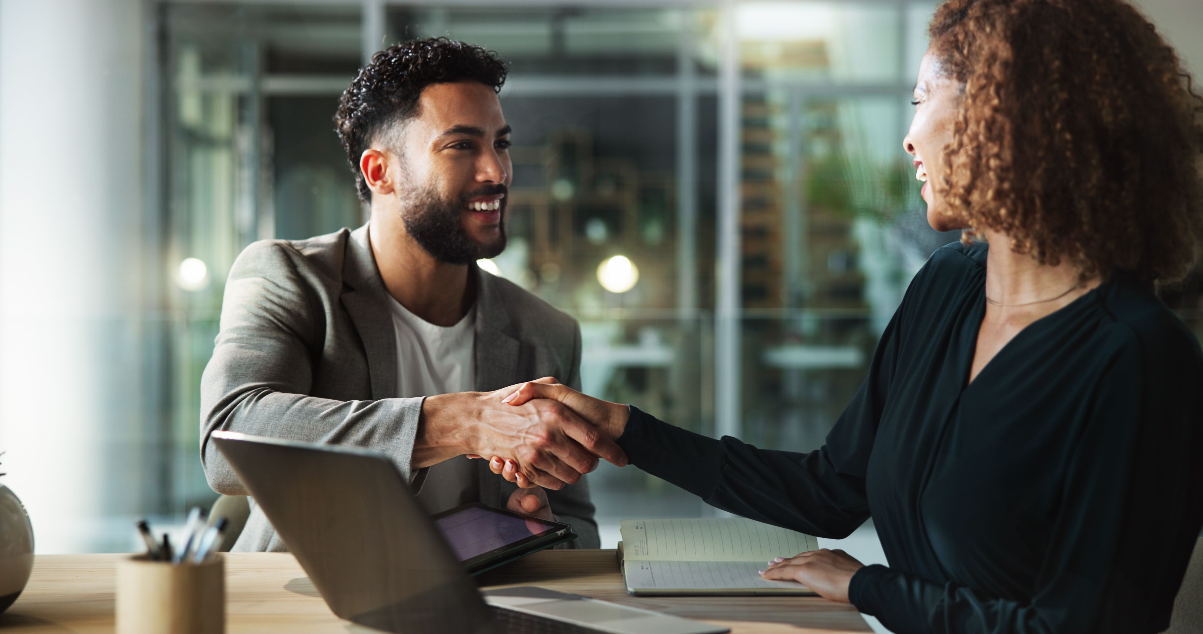 business handshake
