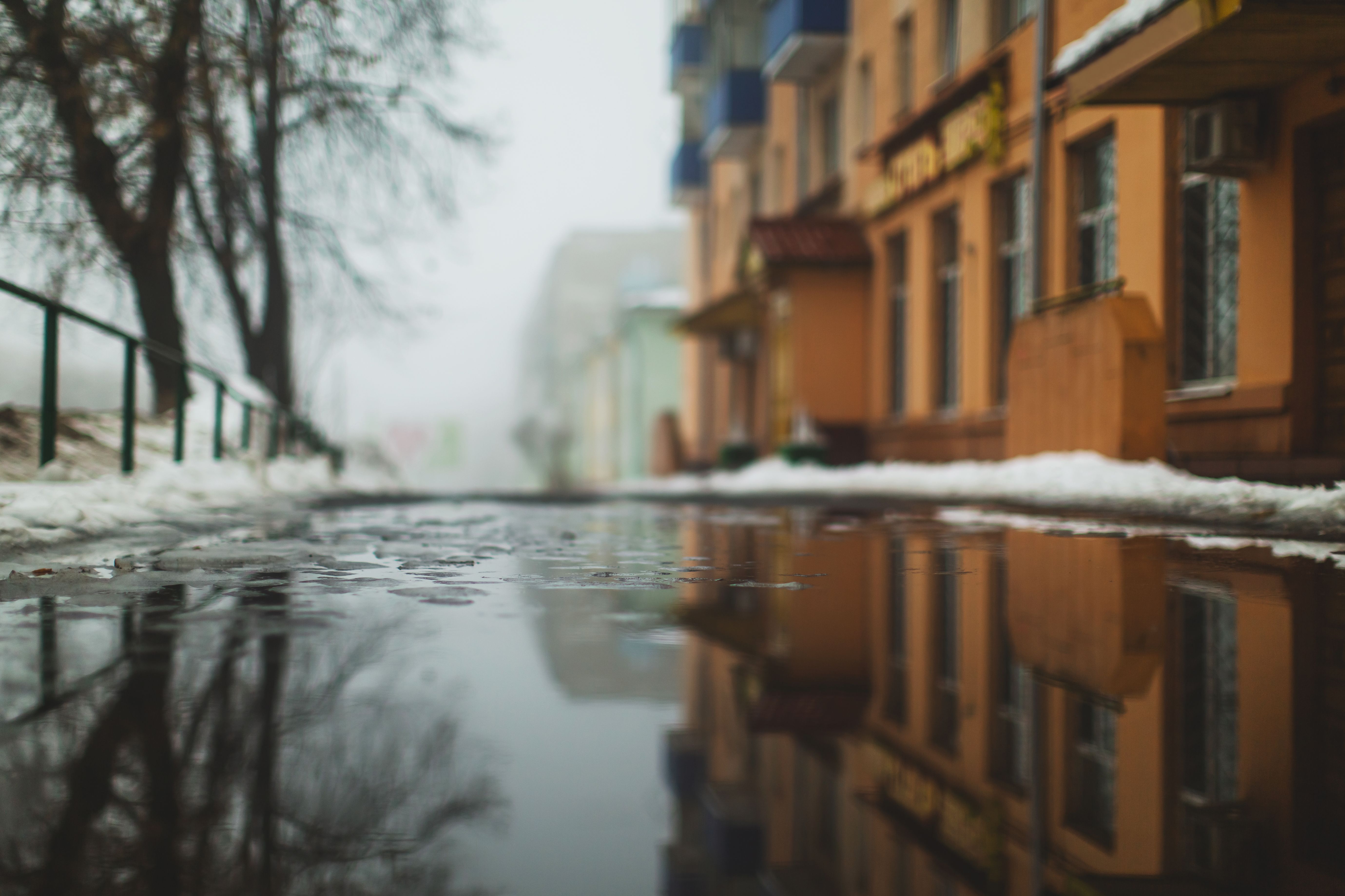 snow melting