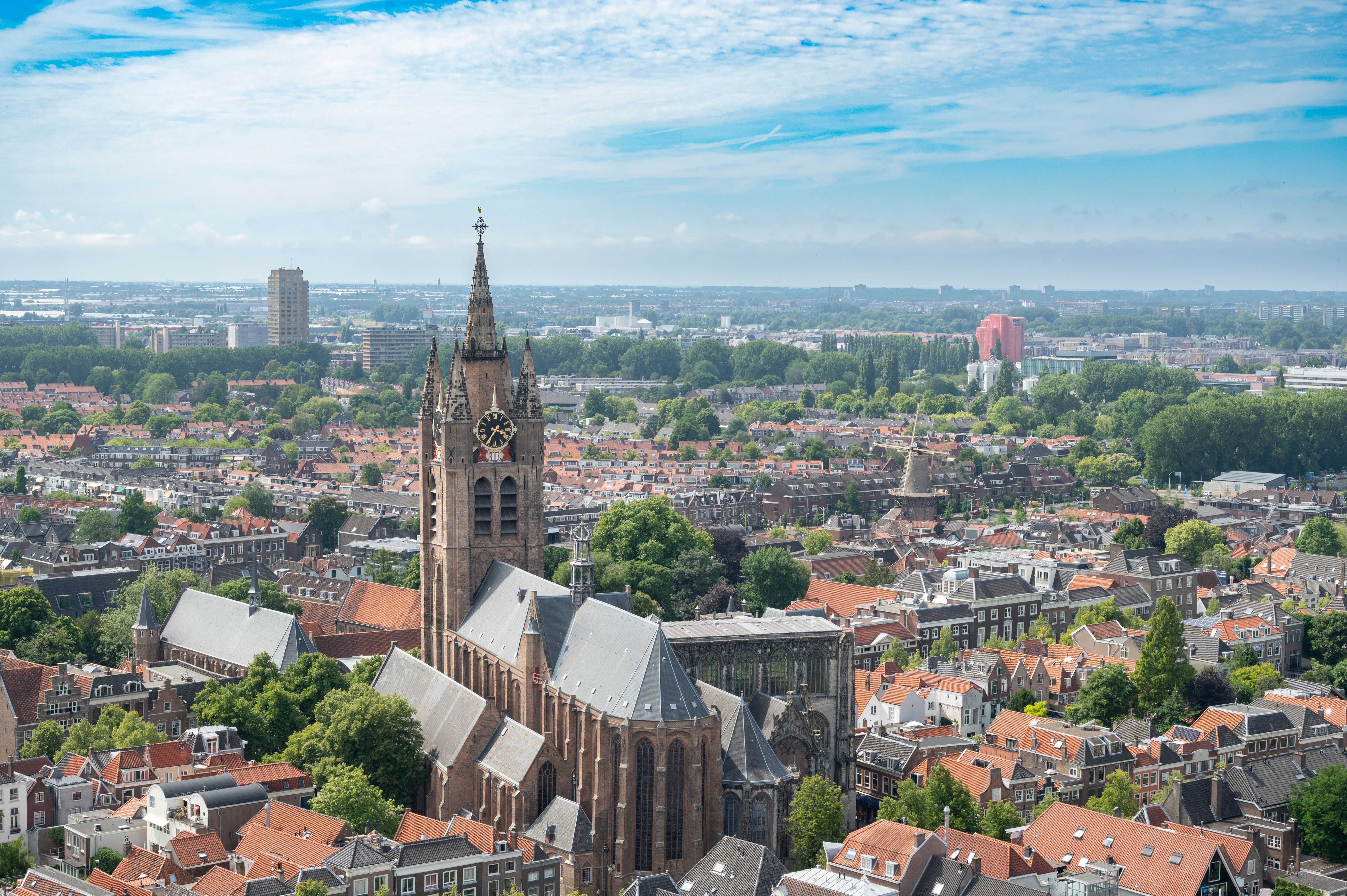 city skyline delft