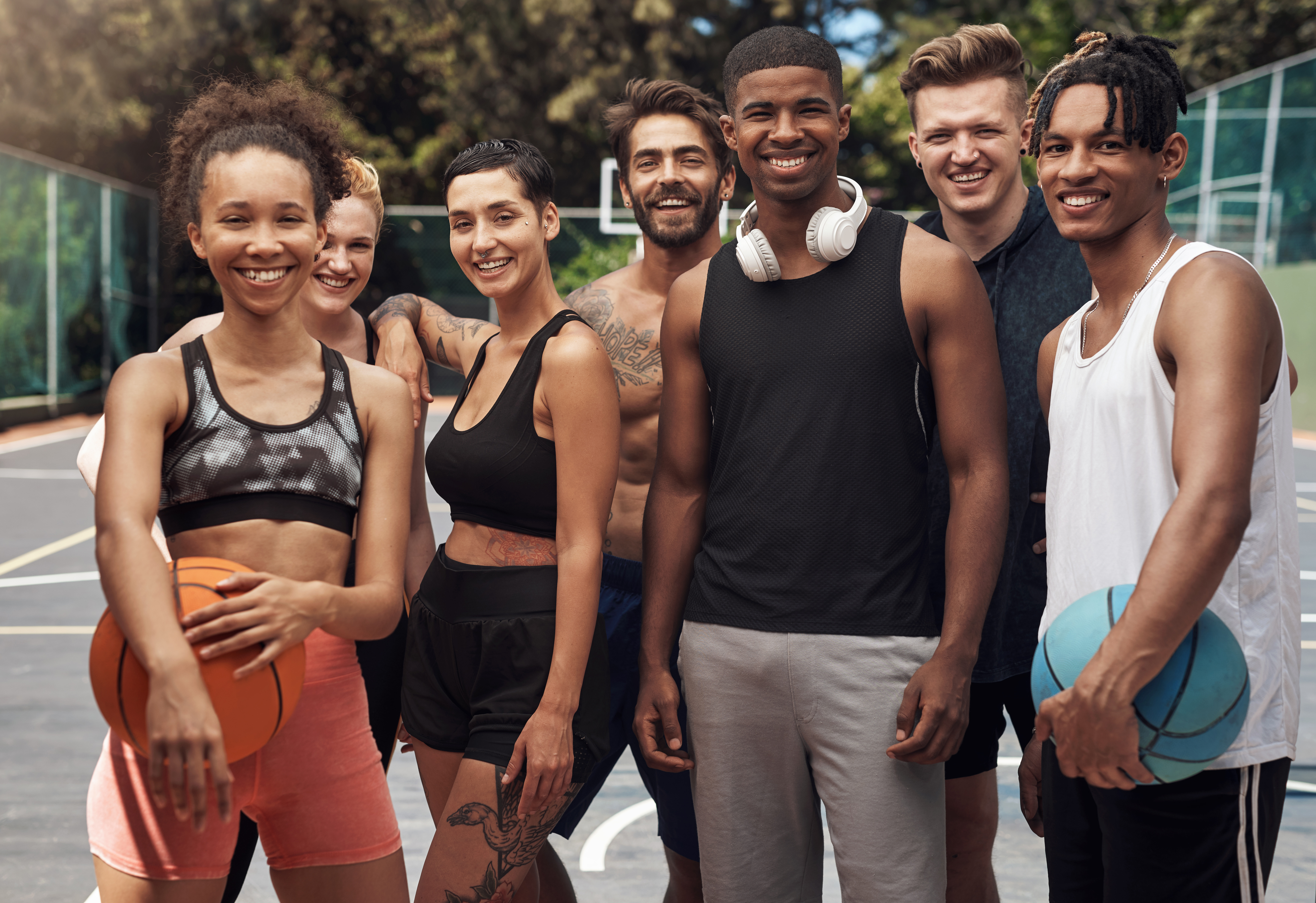 El baloncesto es un gran deporte social