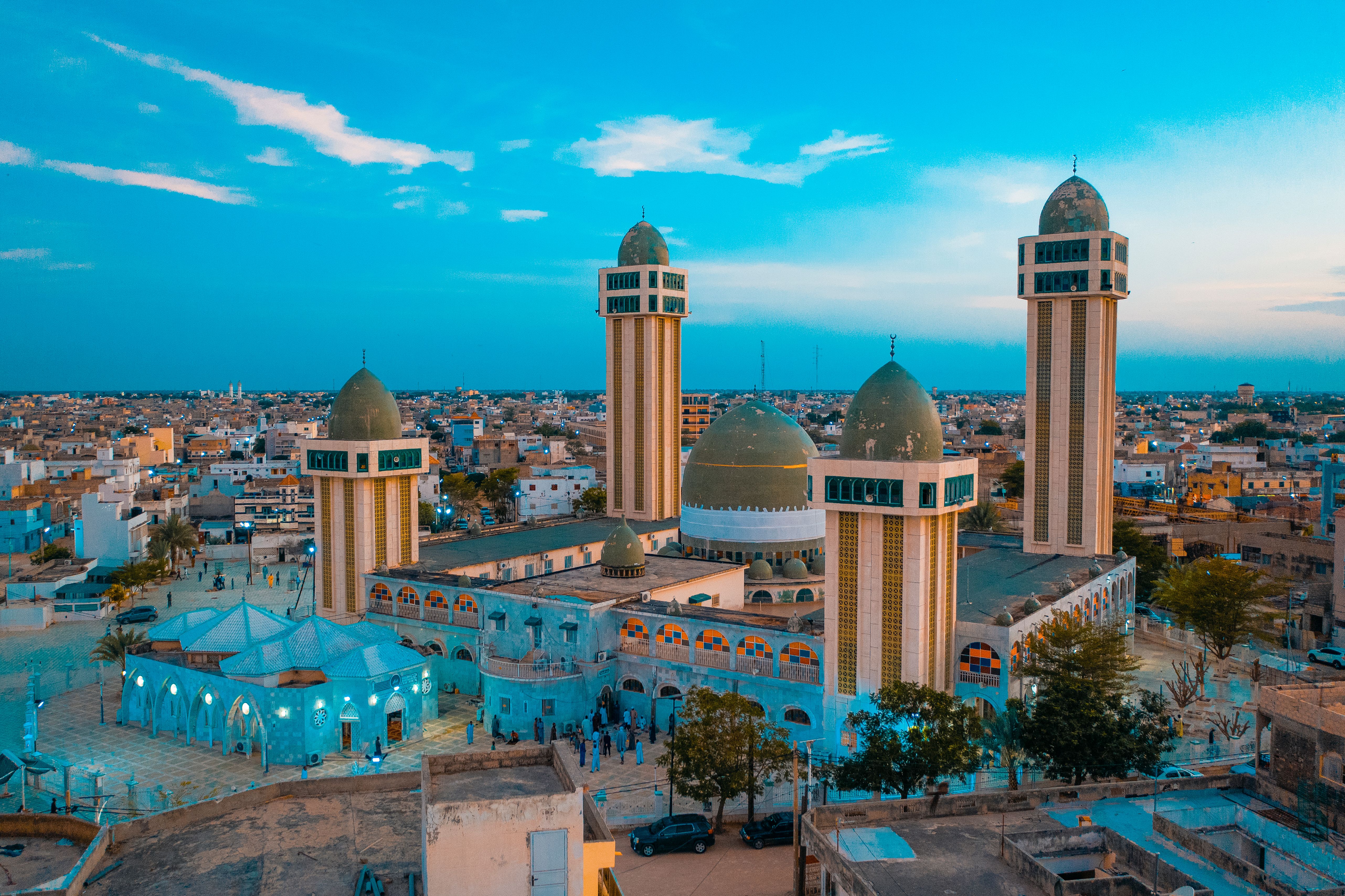 Great Mosque of Medina Baye Kaolack in Senegal