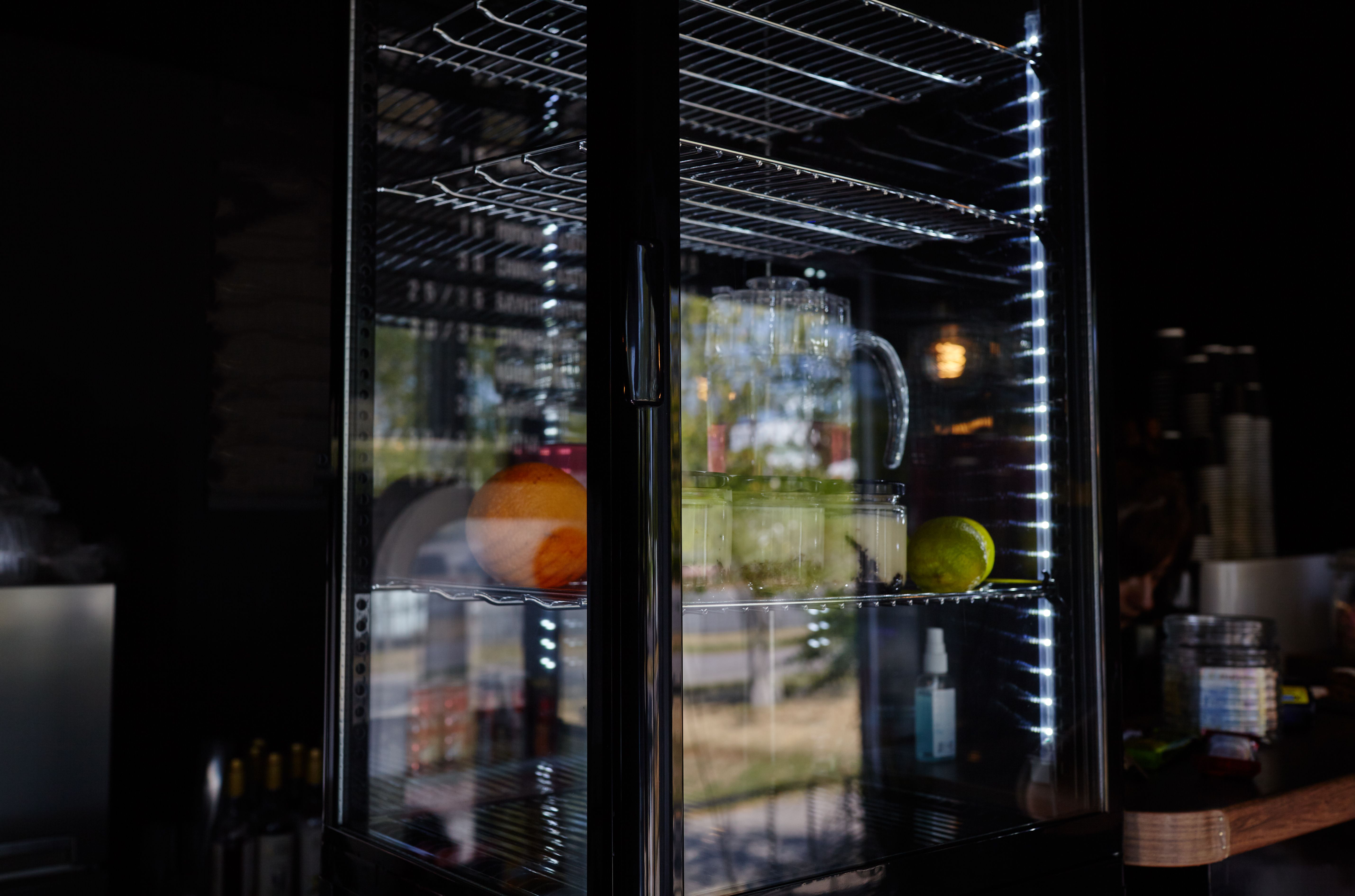 modern beverage cabinet
