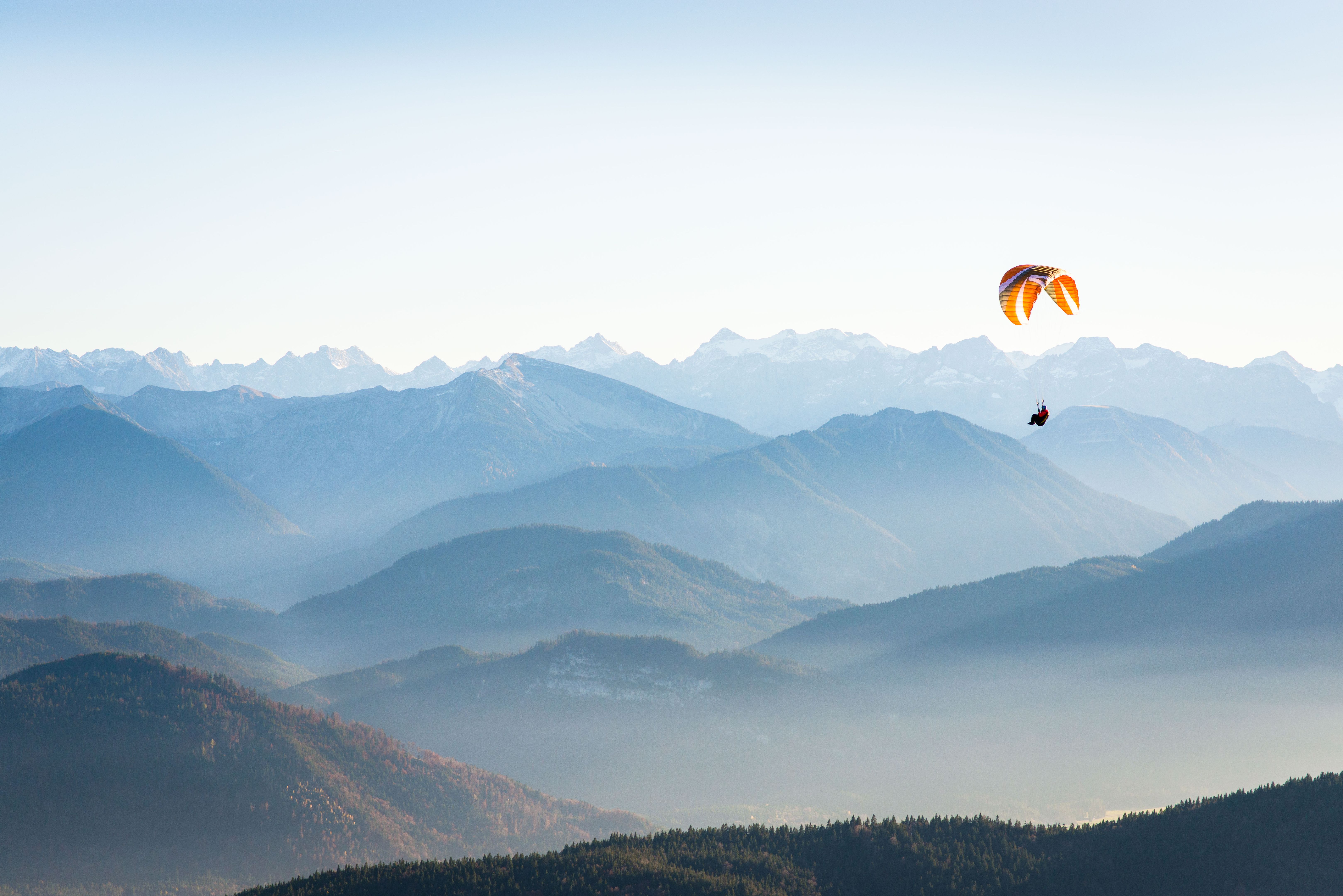 paragliding soaring