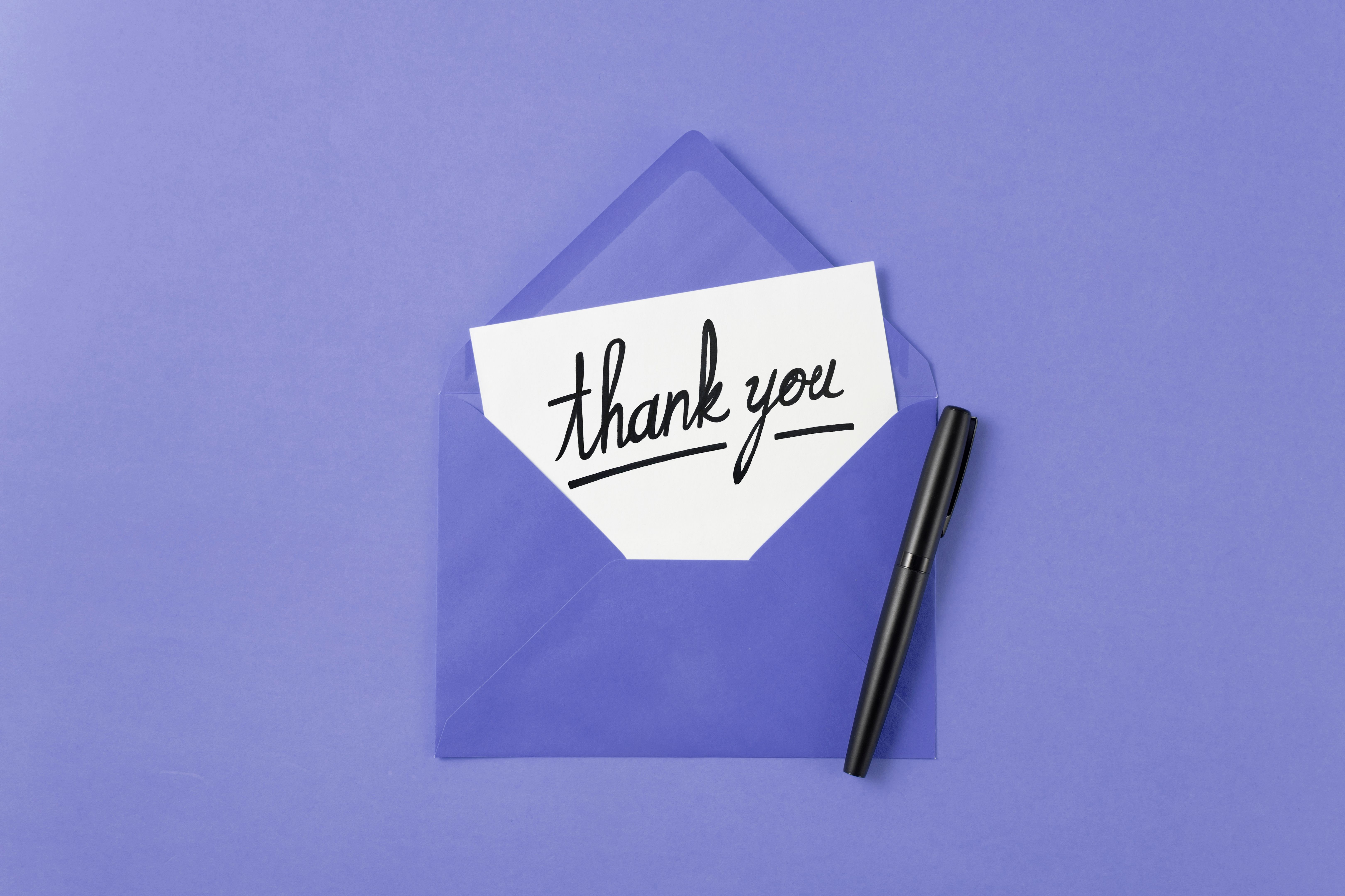 thank you note