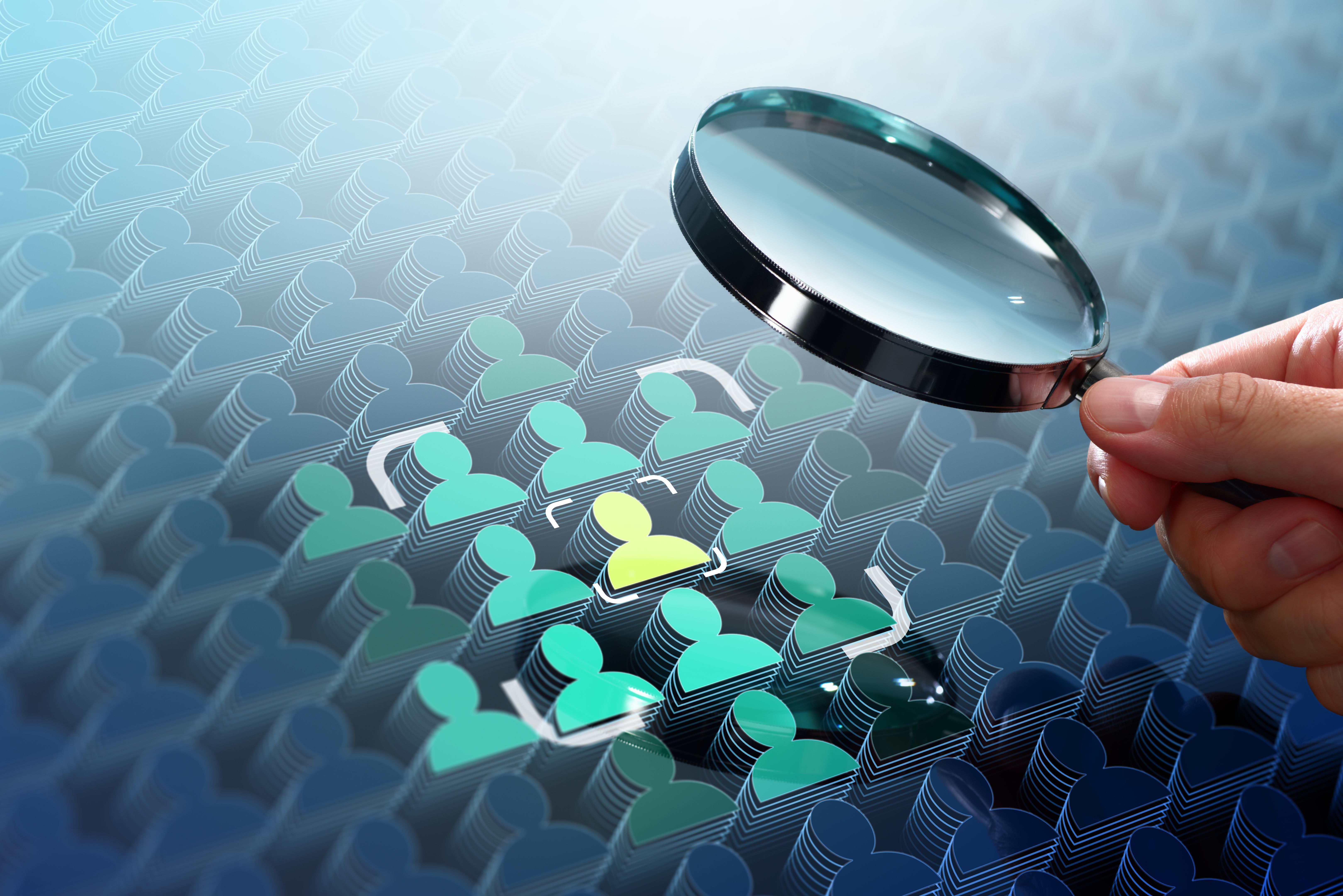 Market analysis and customer analysis. Target marketing strategy concept.