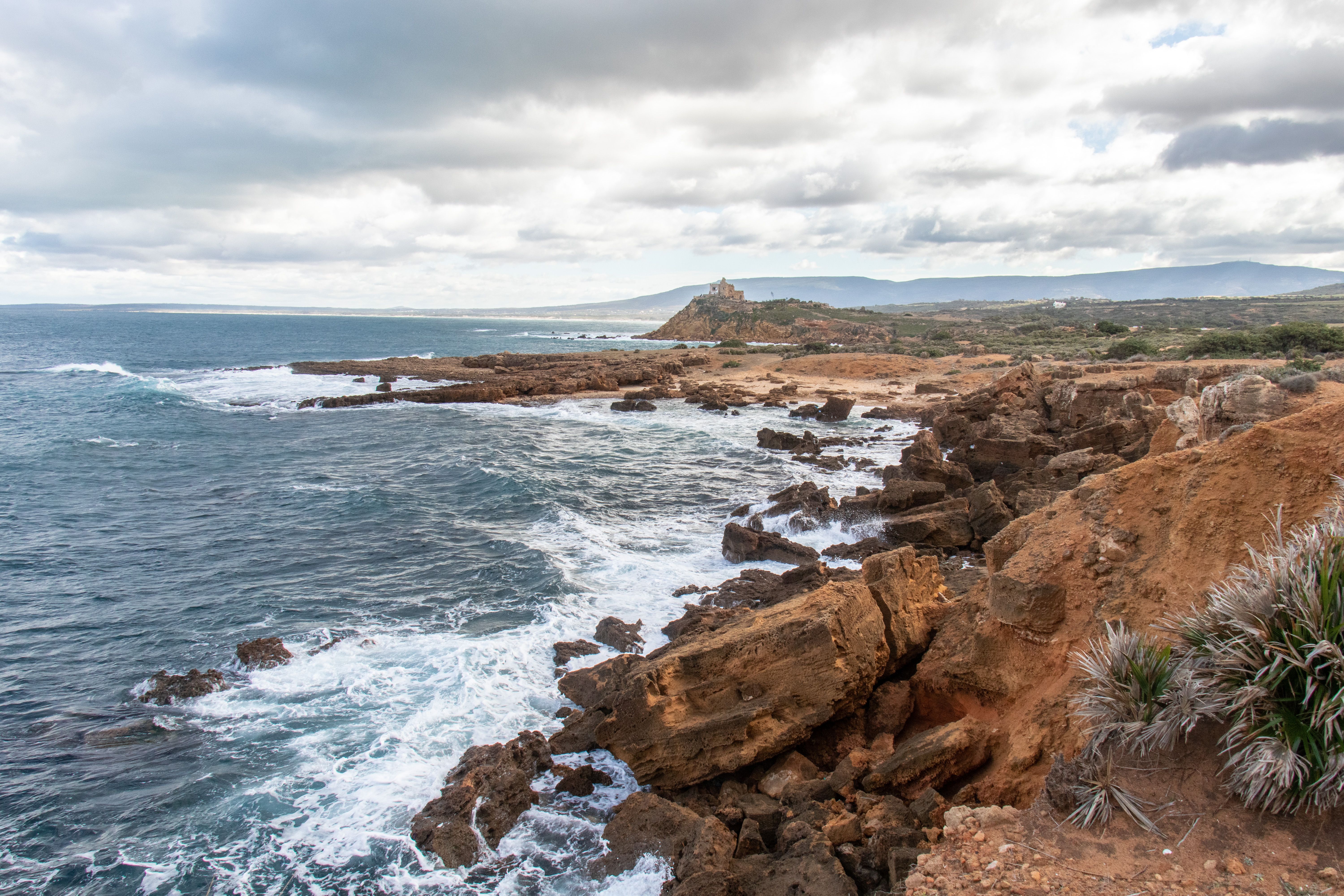 Capo Colonna coastline