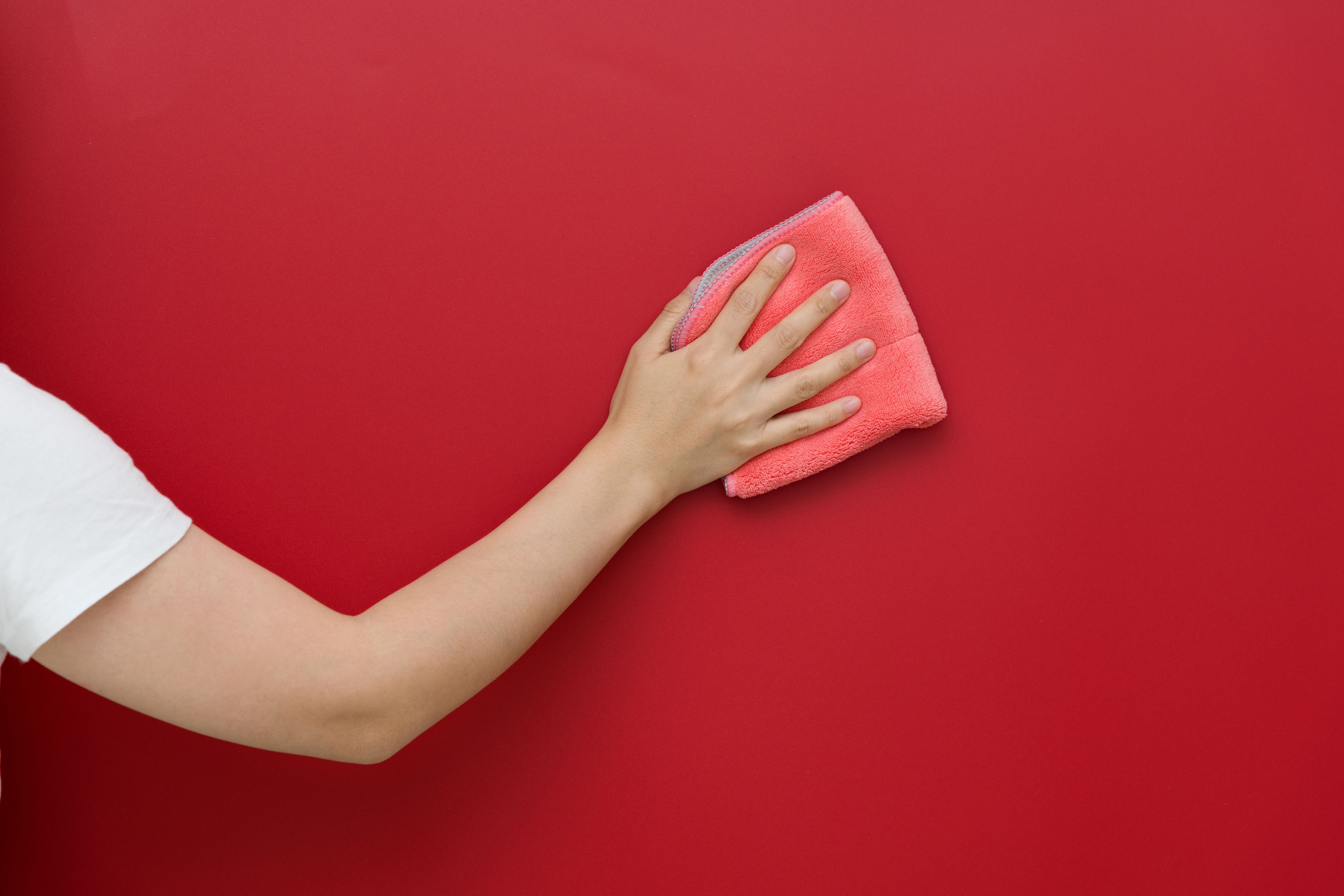clean wall