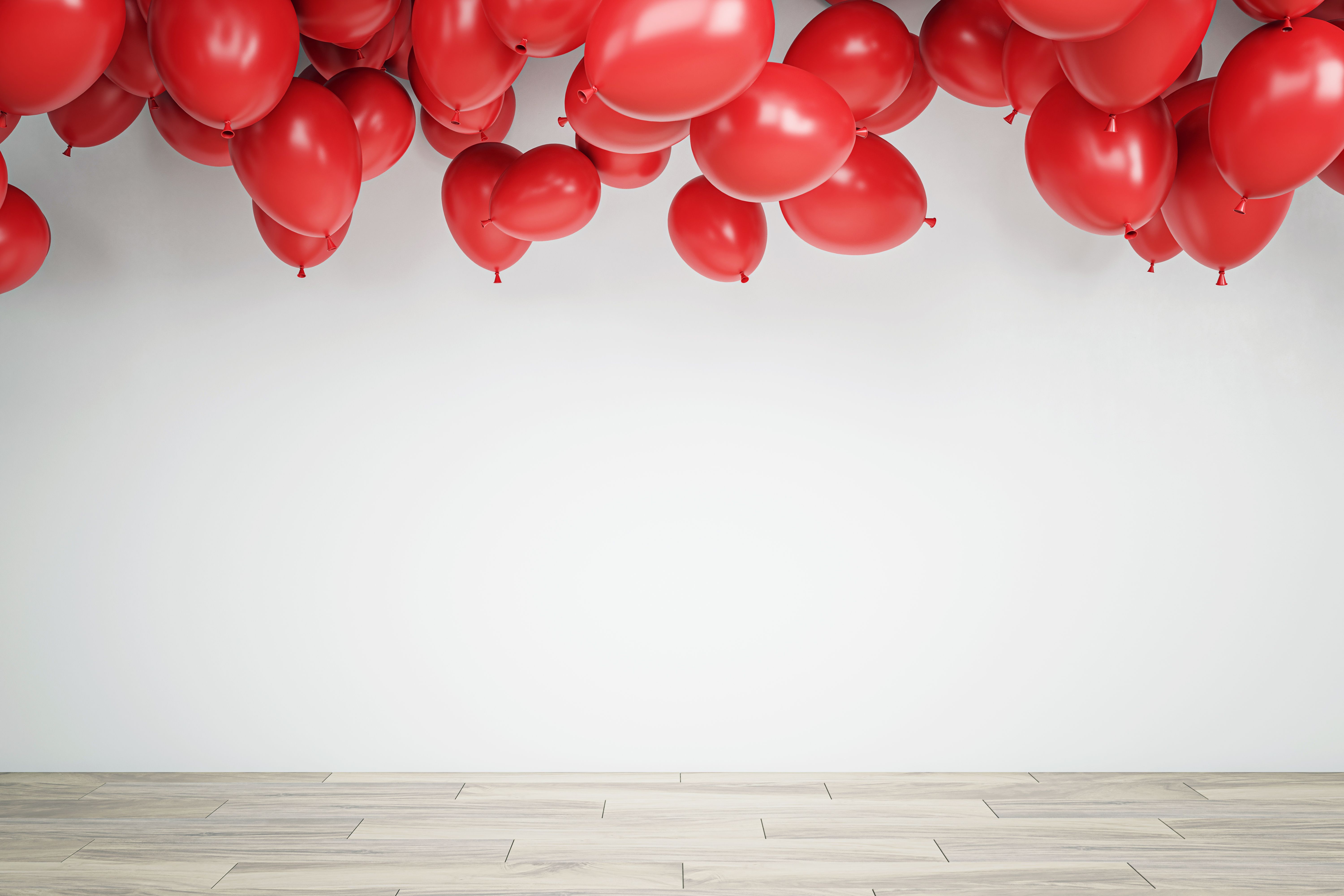balloon ceiling wedding