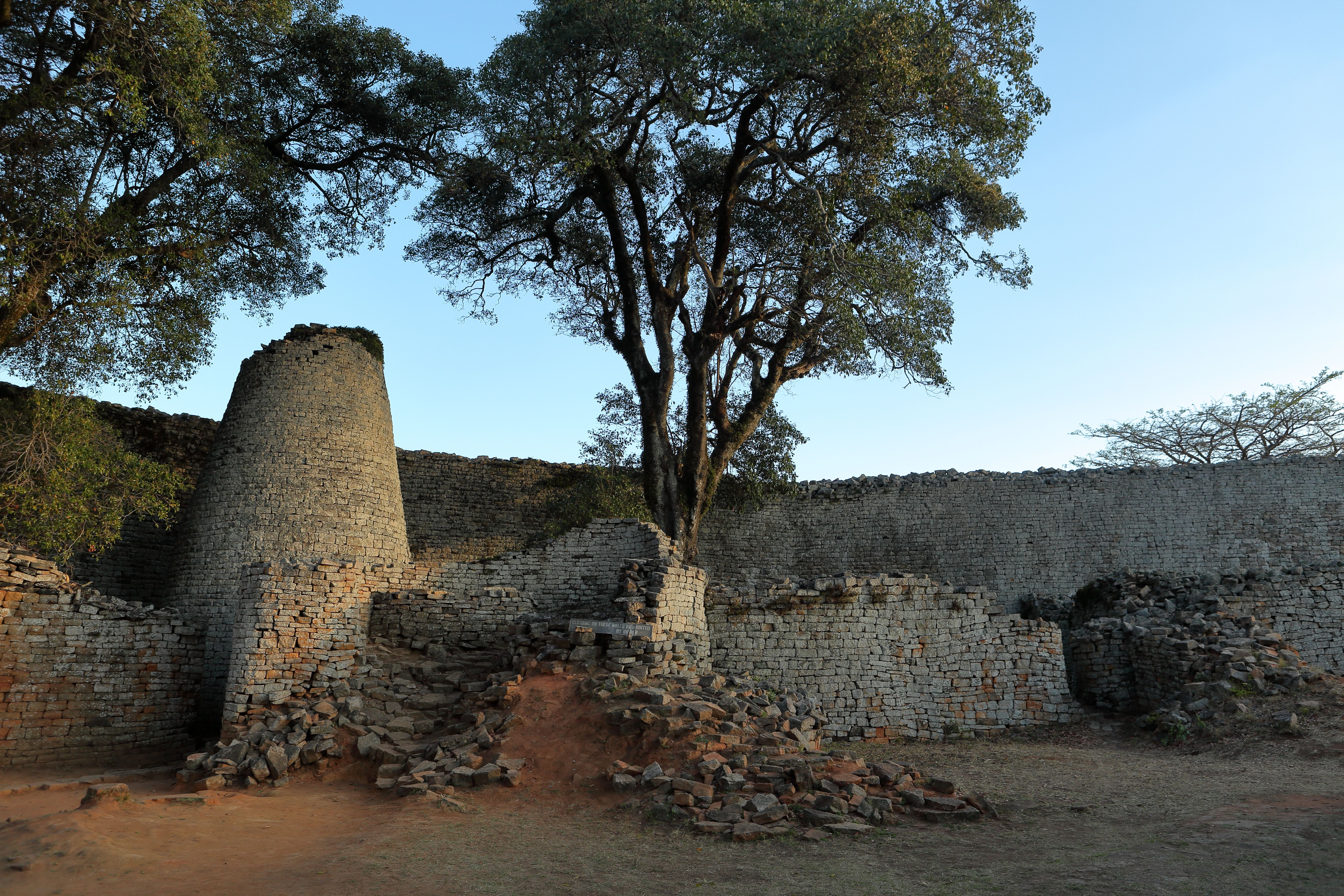 The Ruins of Greater Zimbabwe in Africa