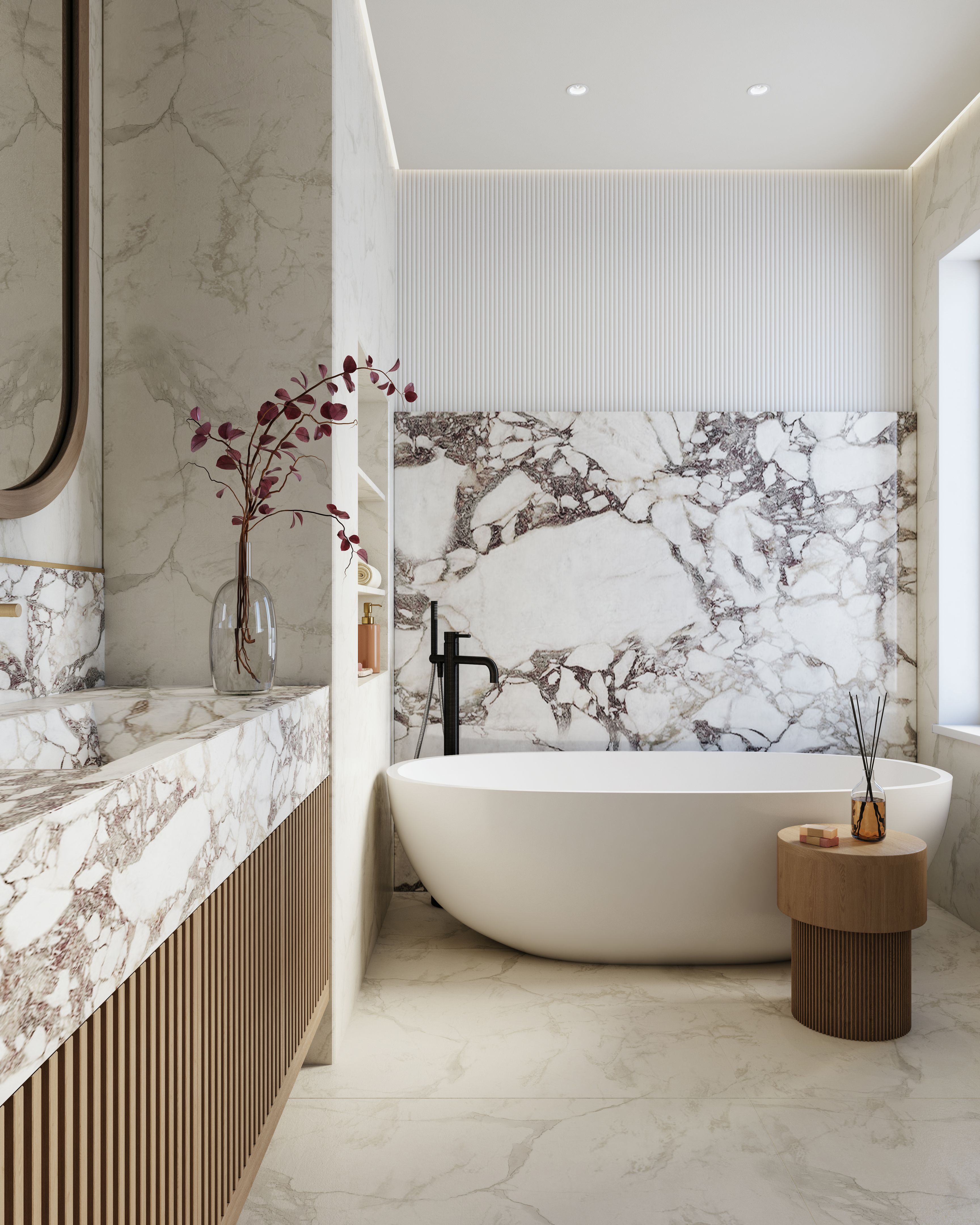 marble bathroom