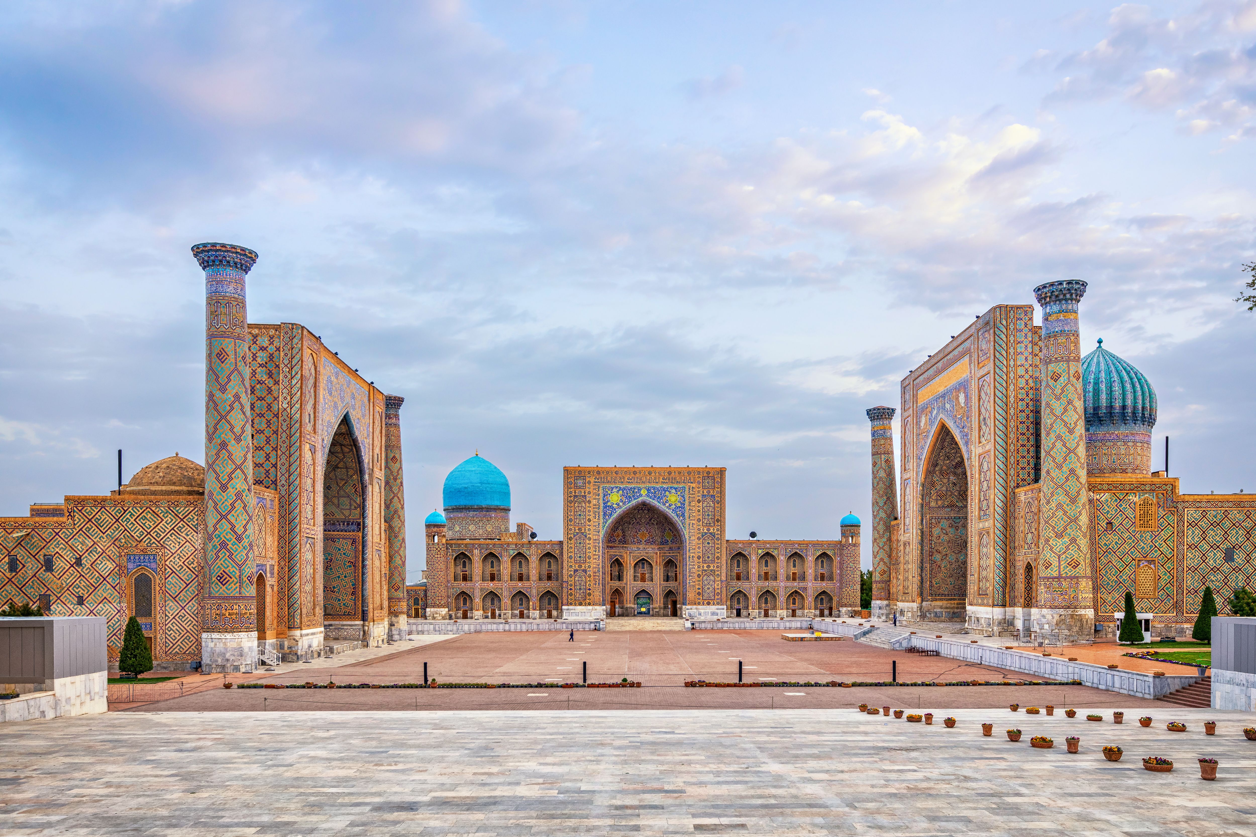 samarkand registan in uzbekistan