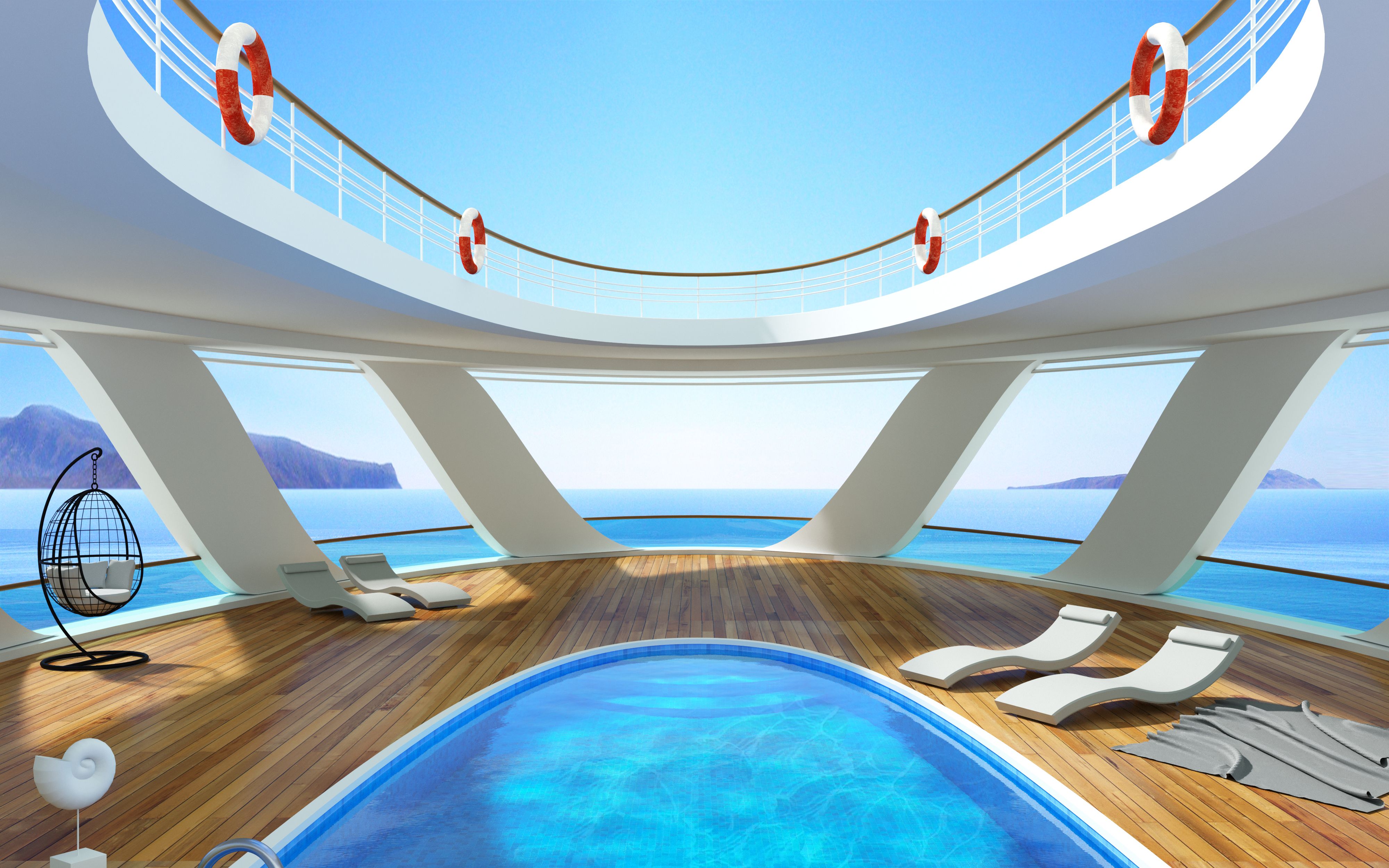 luxury cruise interior