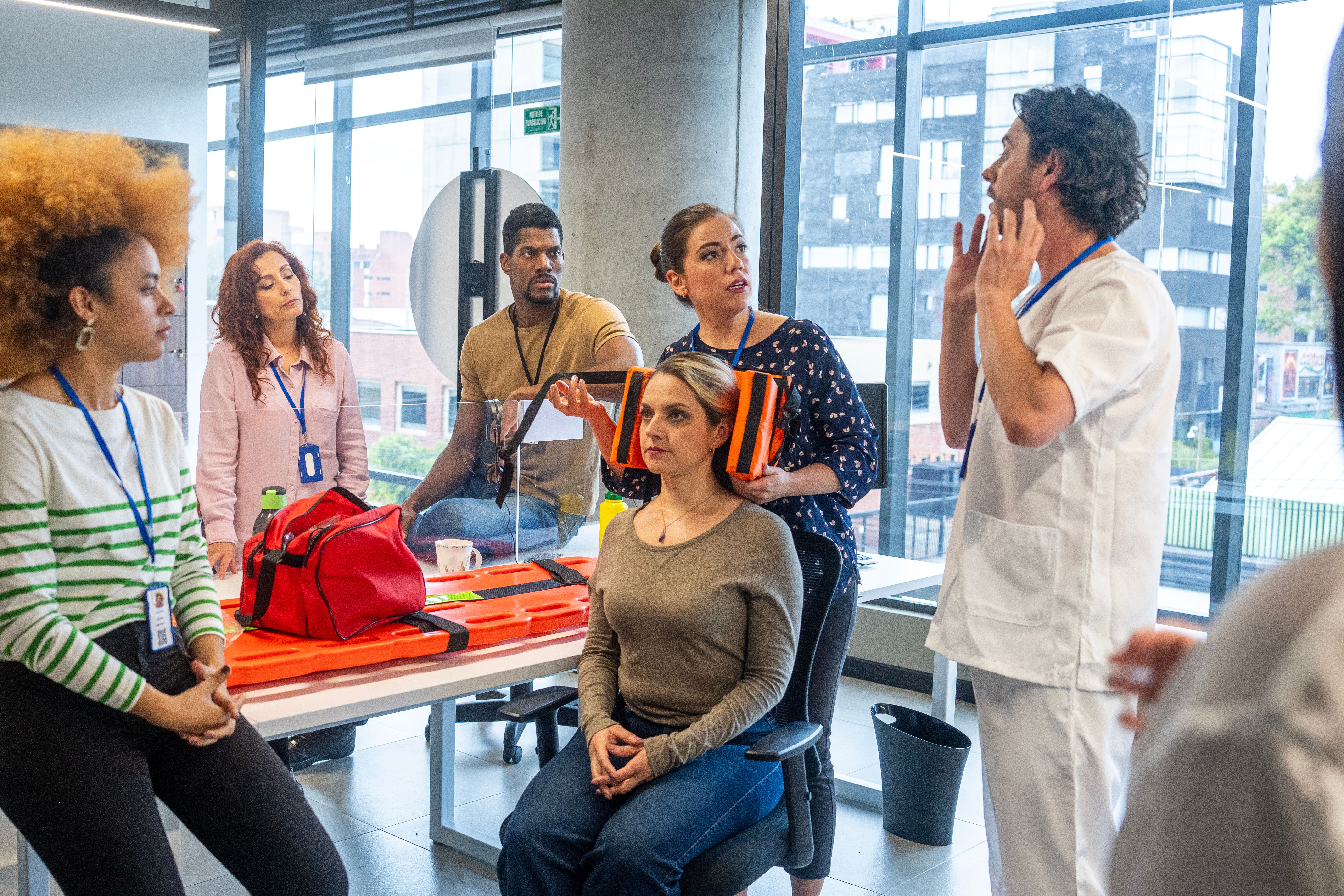 emergency training workplace