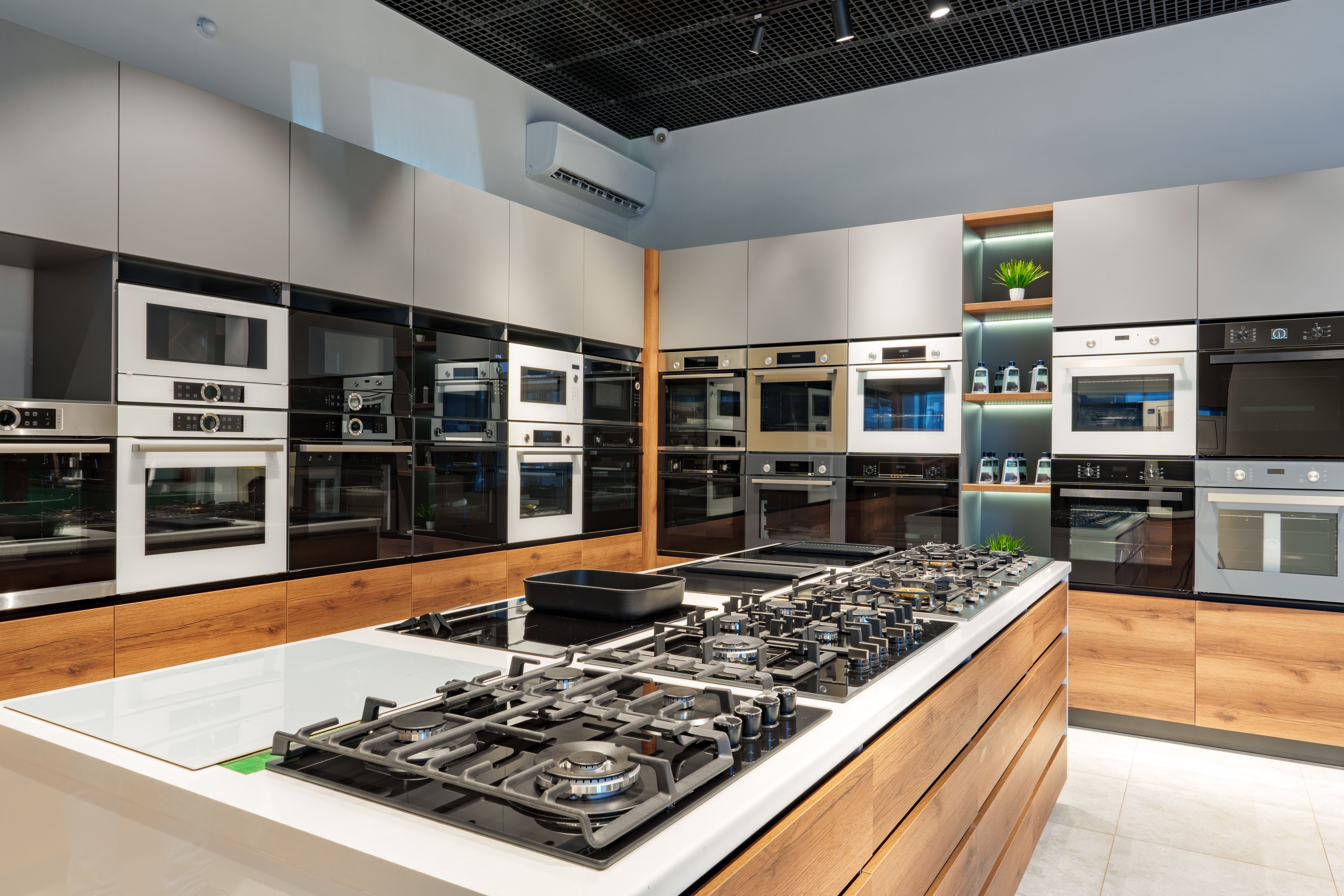 luxury appliance showroom