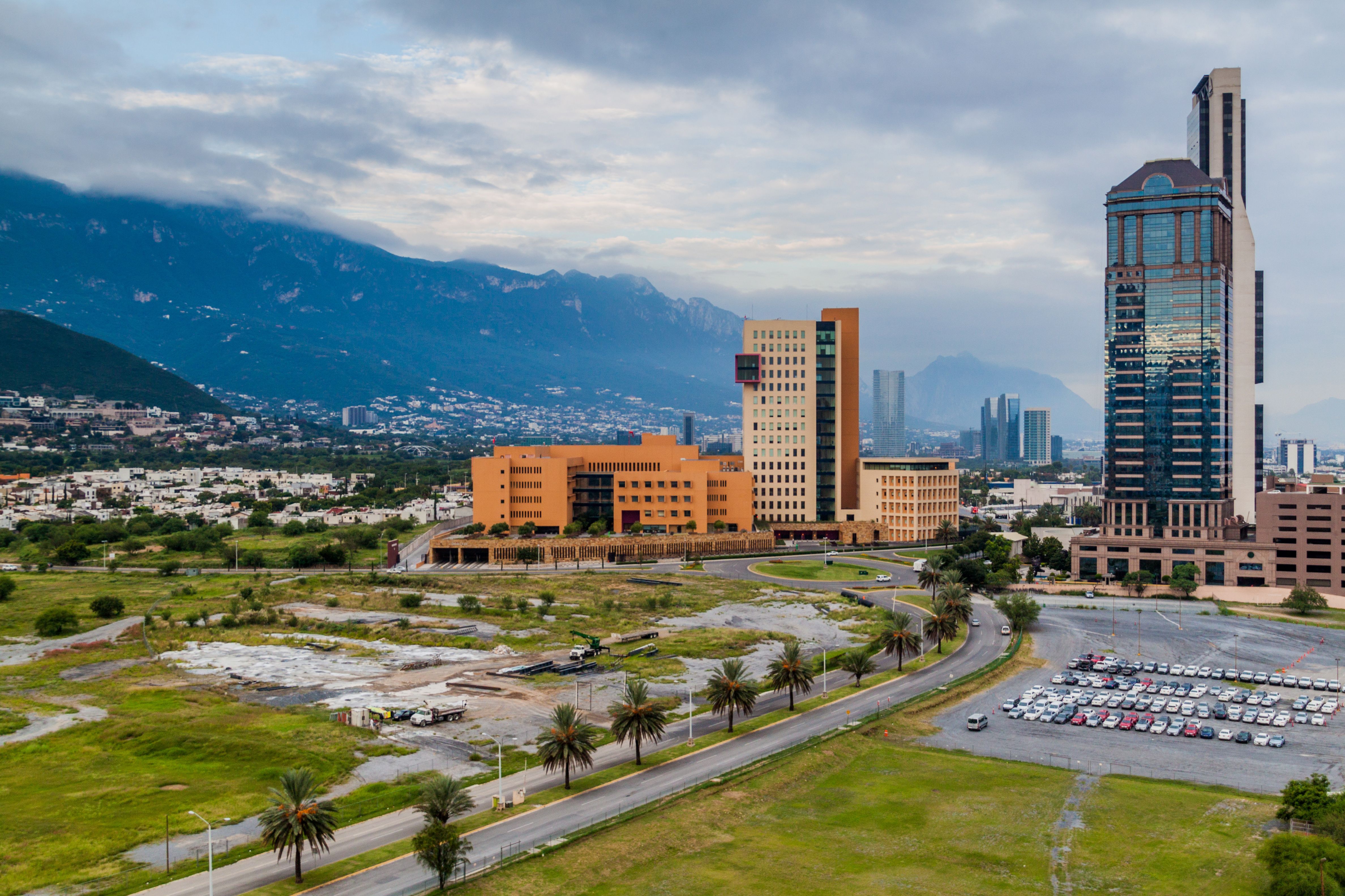 Skyline of Monterrey, Mexi