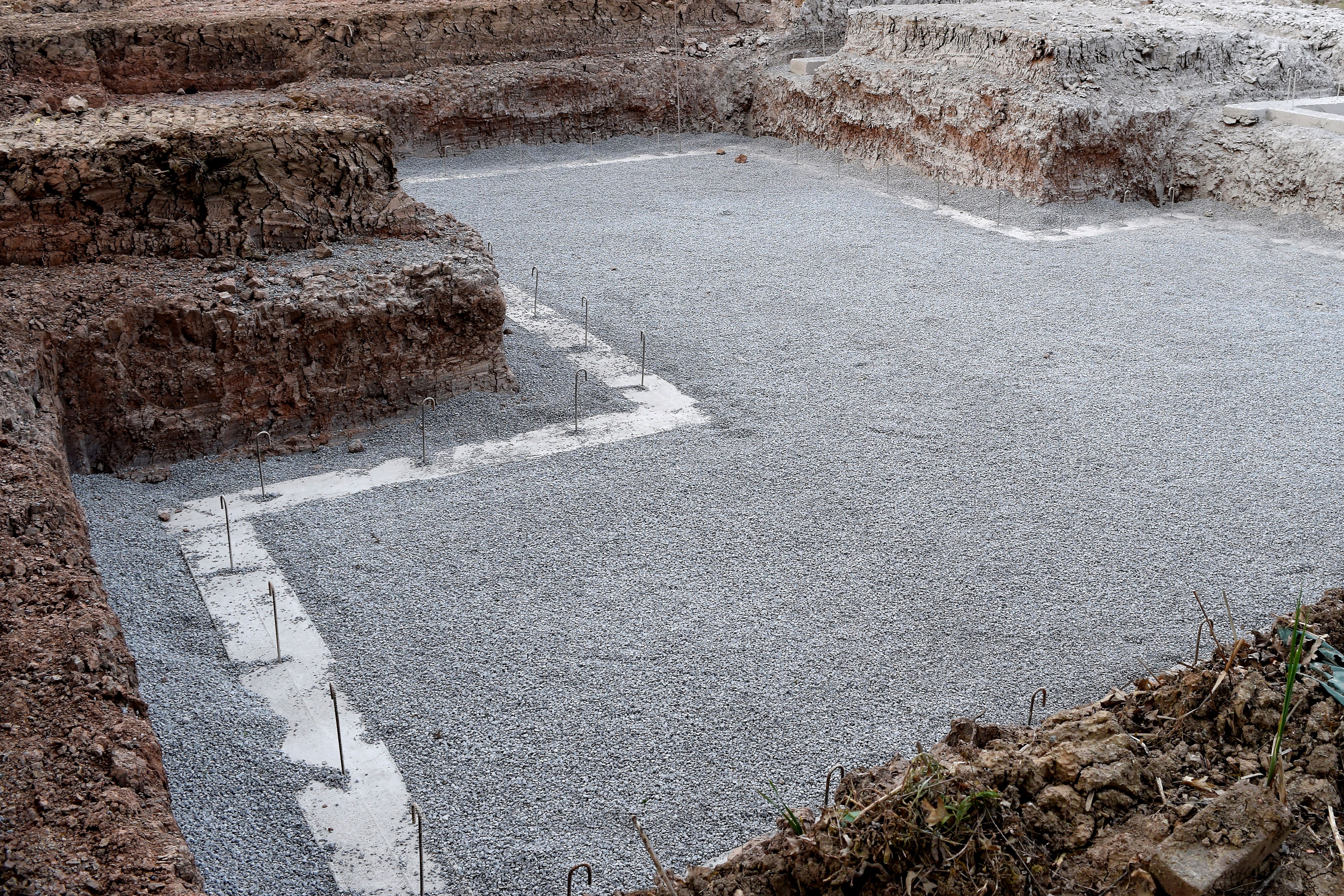 New Home House Construction Concrete Cement Foundation Builders New Home House Construction Concrete Cement Foundation Builders