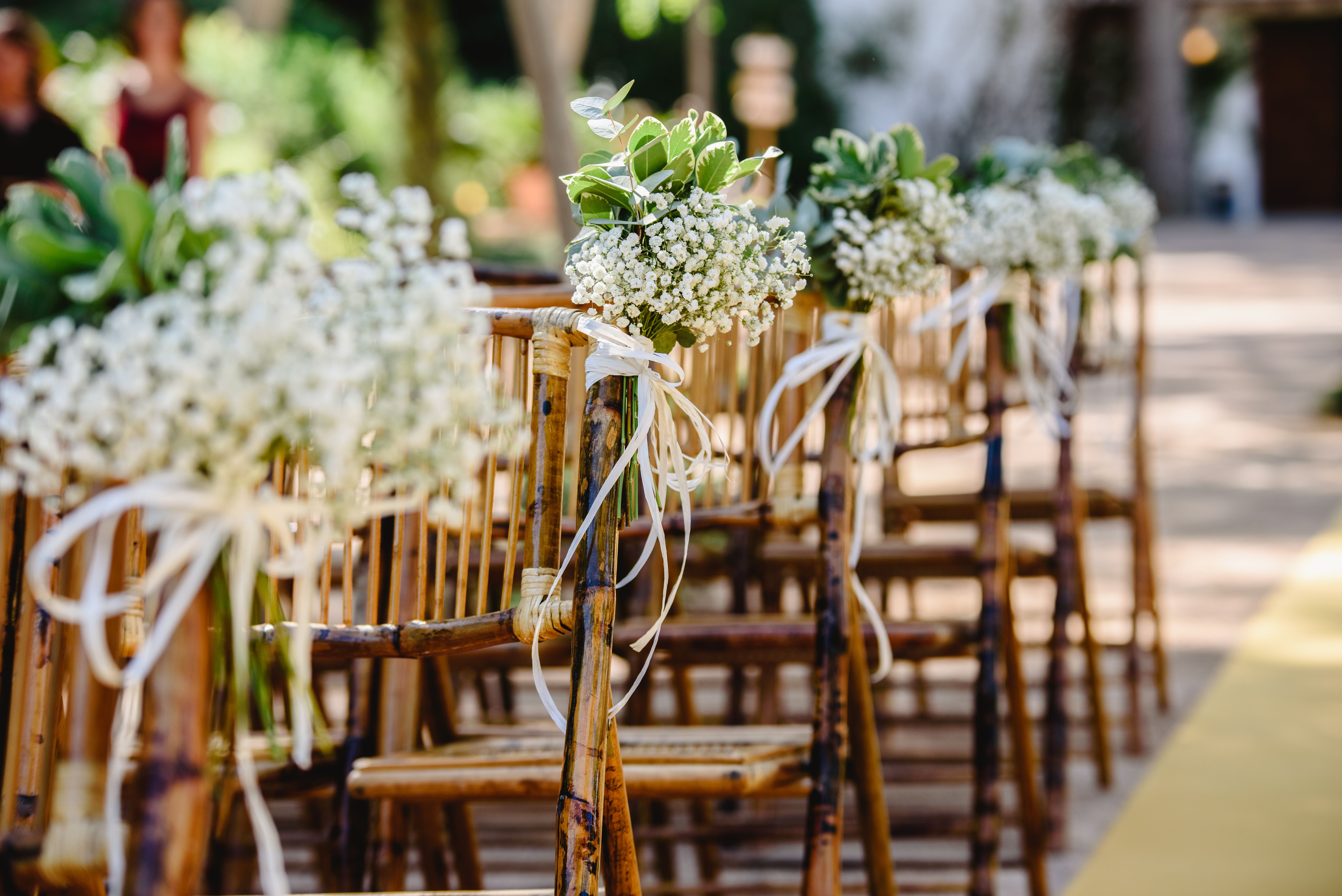 summer wedding decor