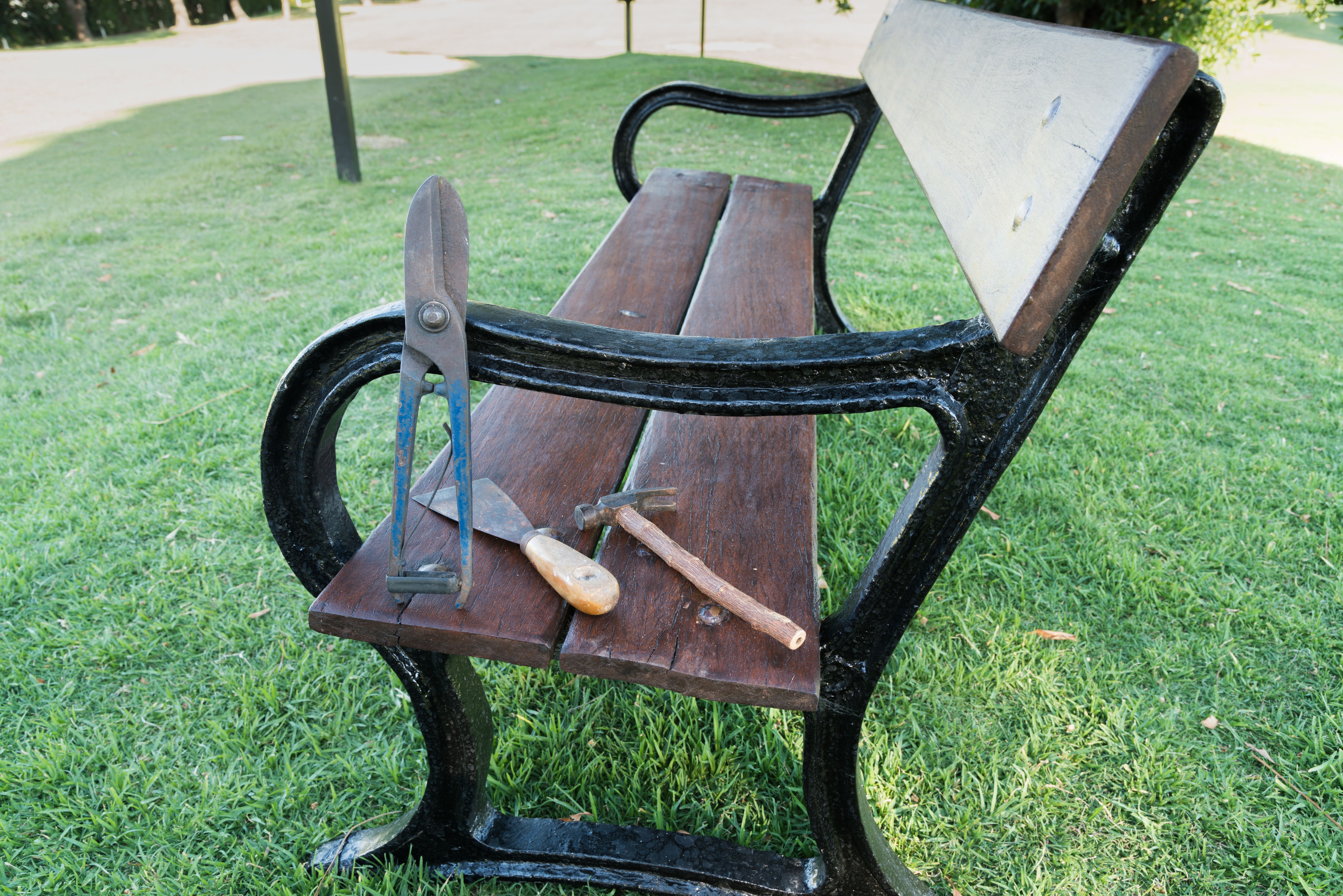 iron furniture repair