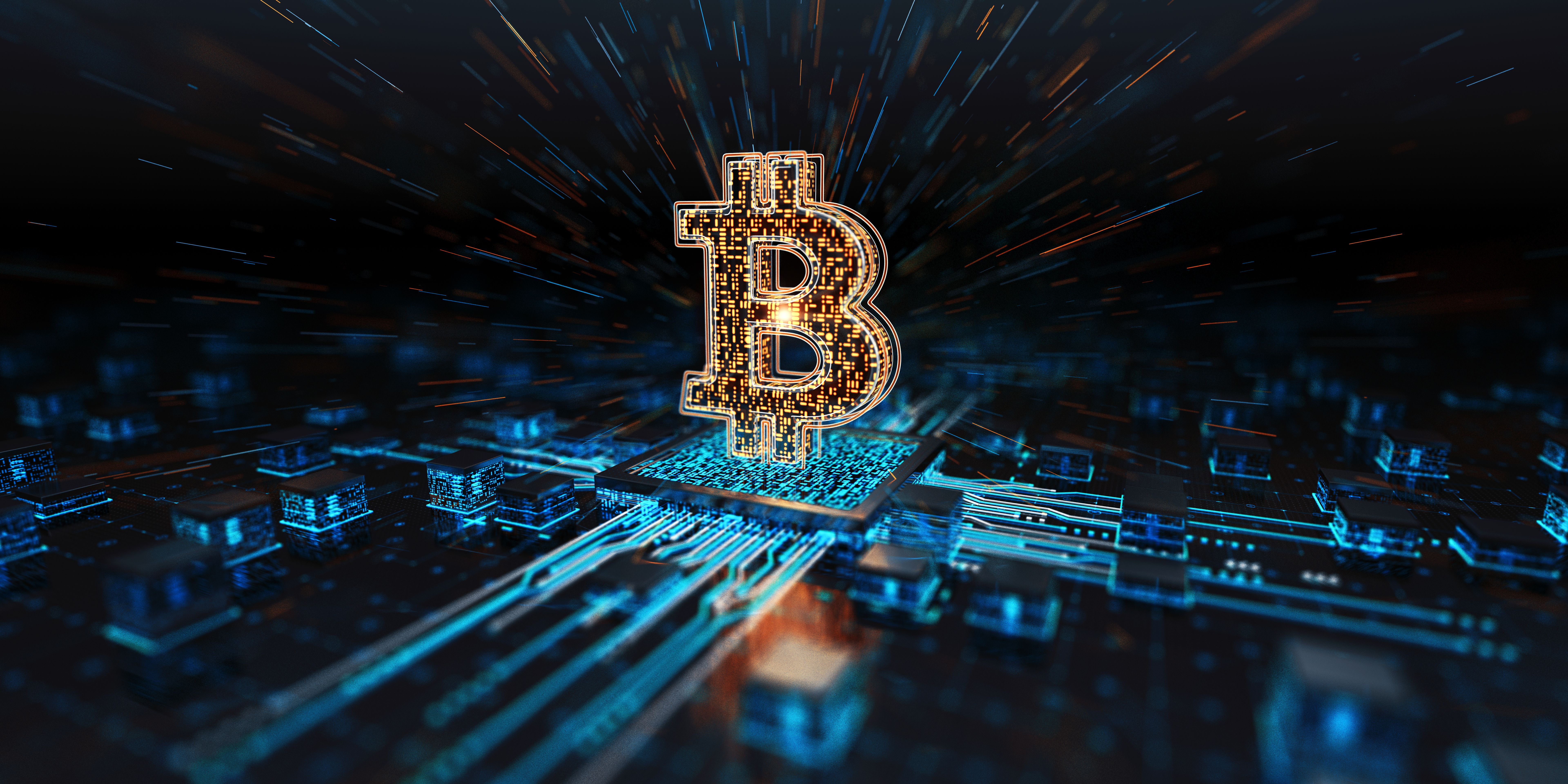 Cryptocurrency Bitcoin Concept